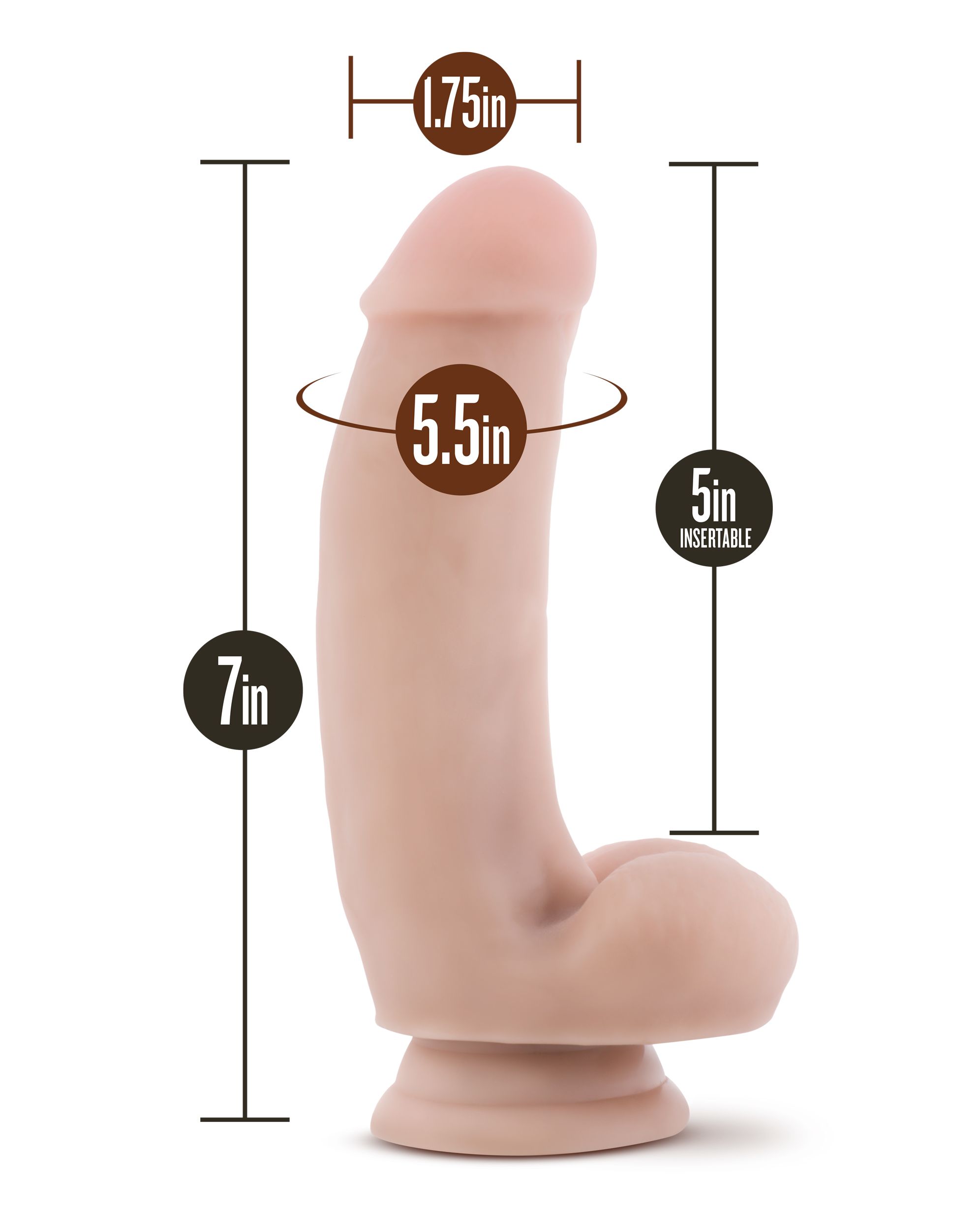 dr. skin silicone dr. samuel  inch dildo  with suction cup vanilla .png