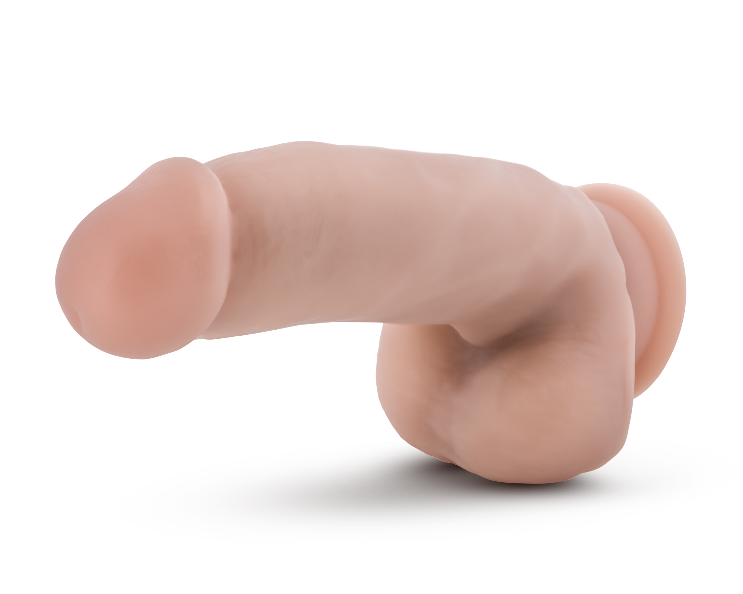 dr. skin silicone dr. samuel  inch dildo  with suction cup vanilla .png