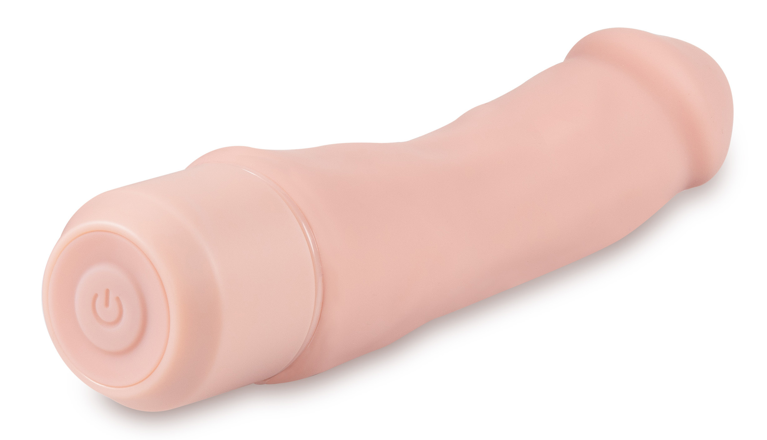 dr. skin silicone – dr. steve  inch vibrating dildo beige 