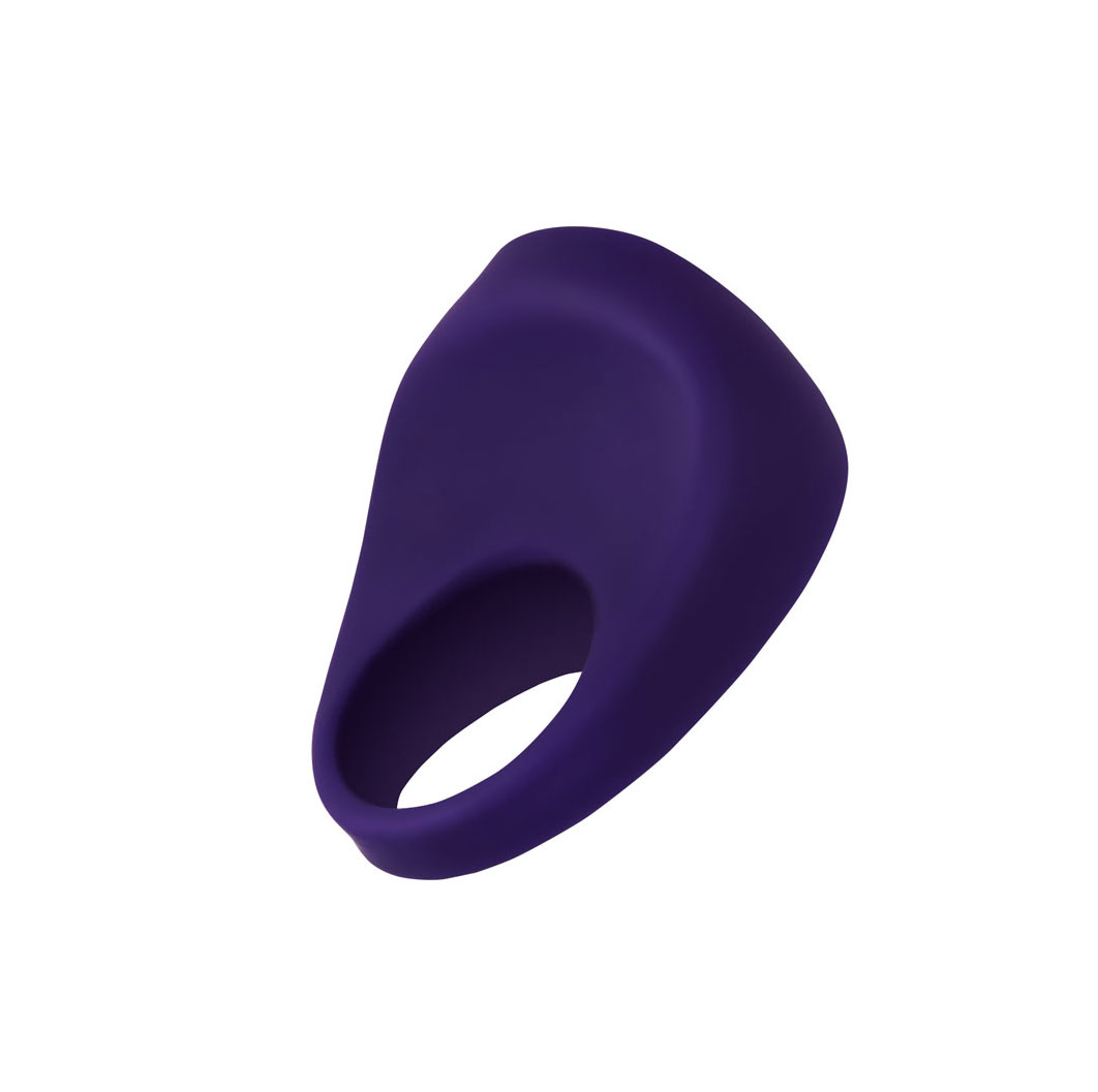 driver rechargeable vibrating c ring purple 