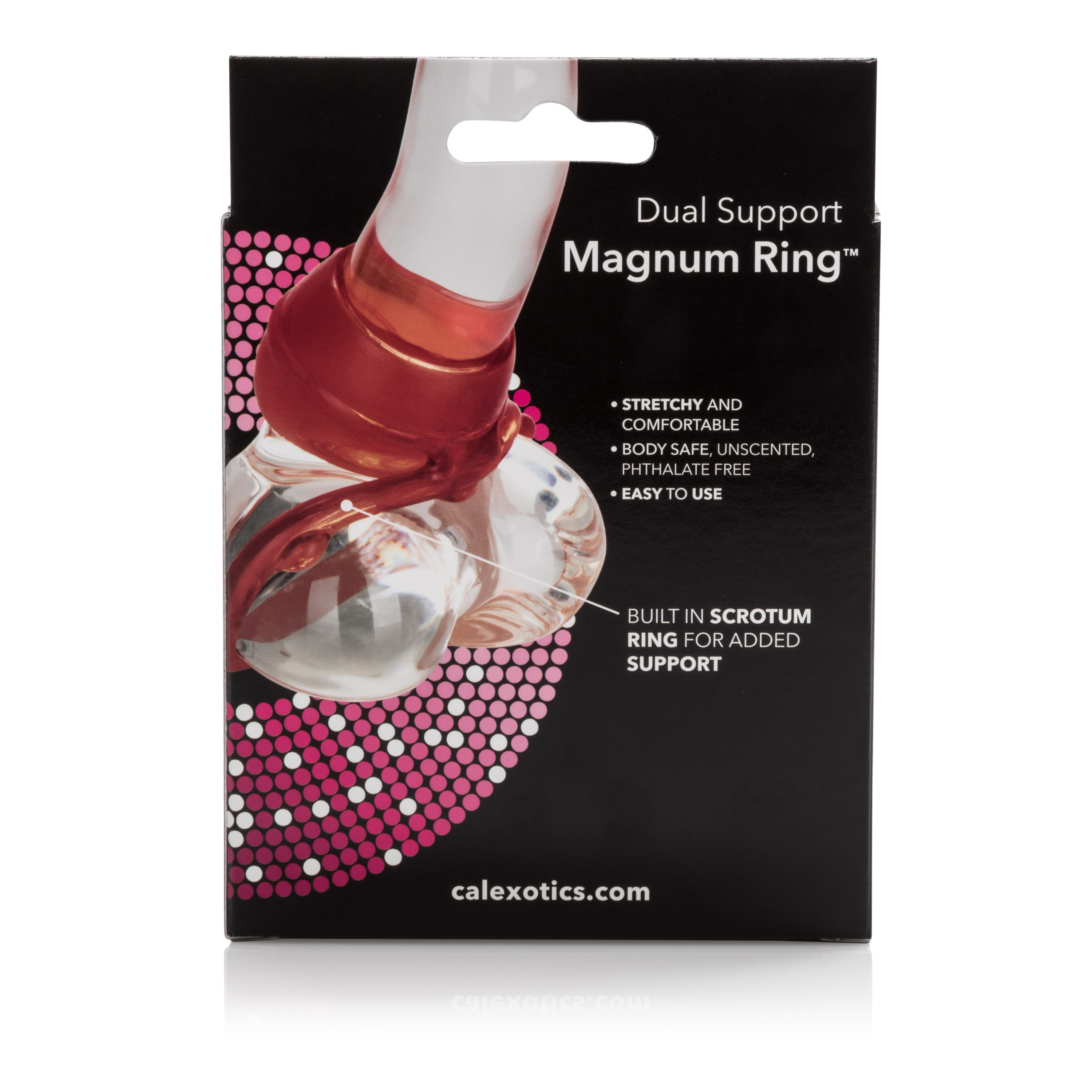 dual support magnum ring red 