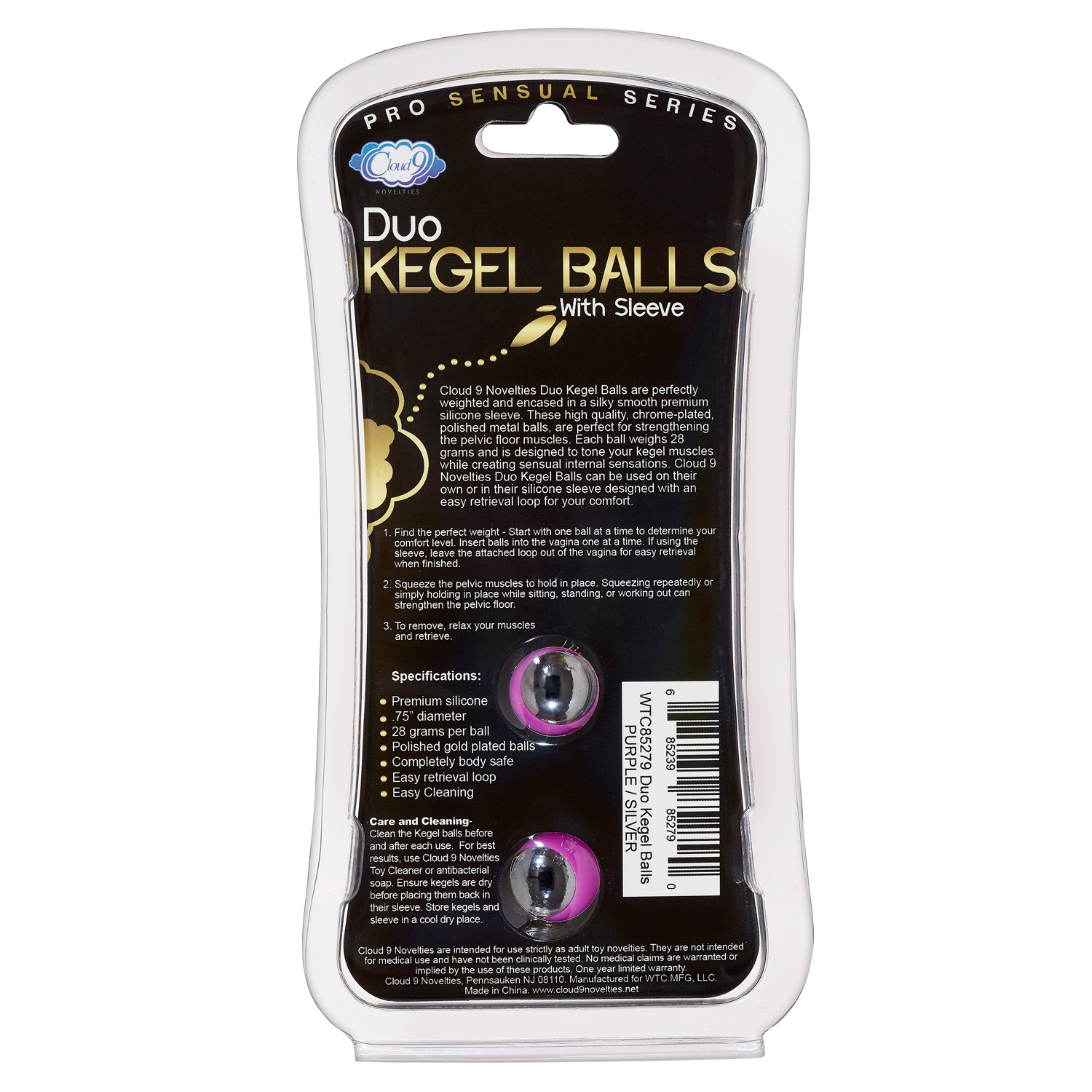 duo kegel balls purple 