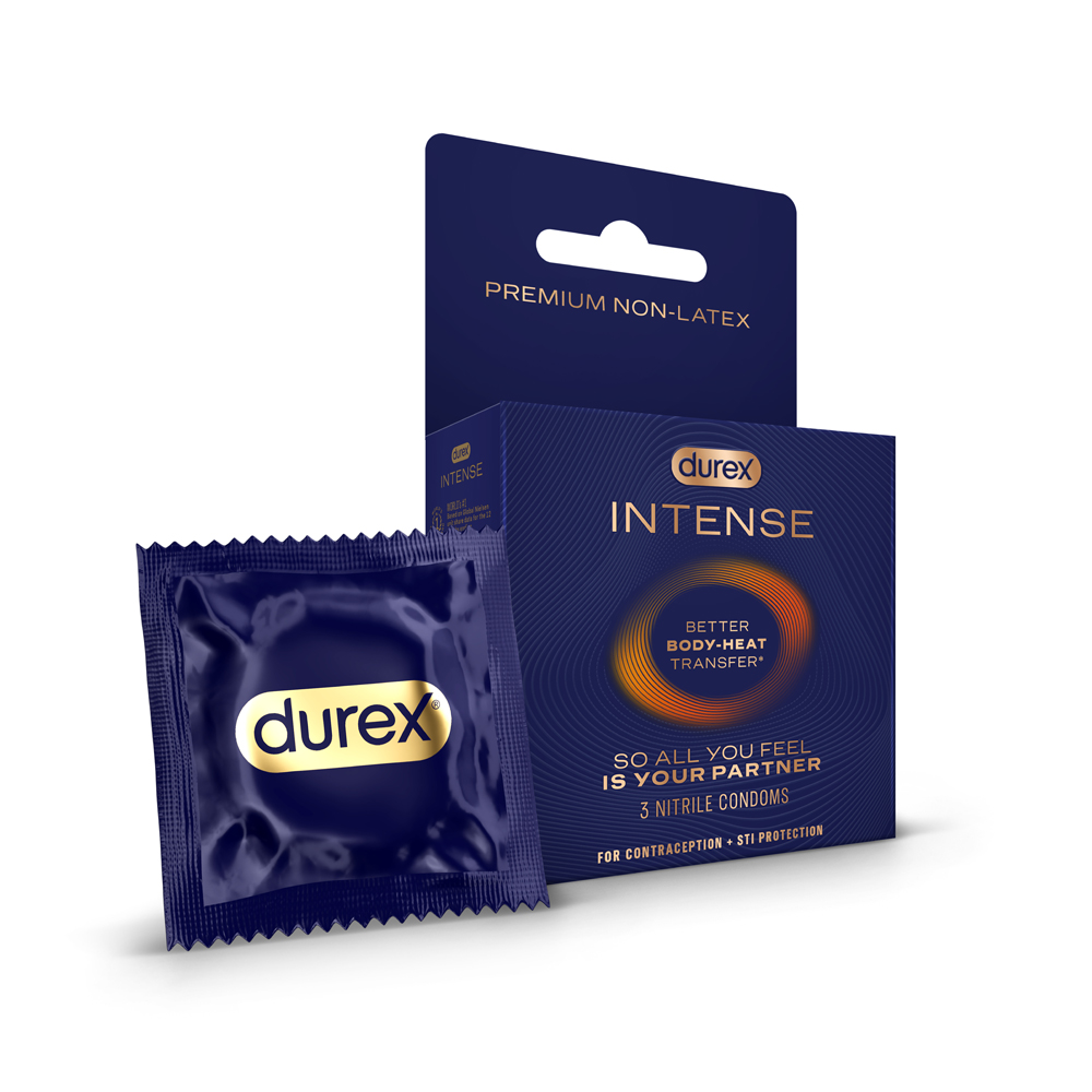durex intense nitrile condoms  pack pack 