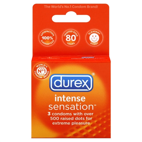 durex intense sensation  pack 