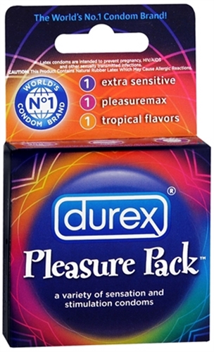 durex pleasure pack  pack 