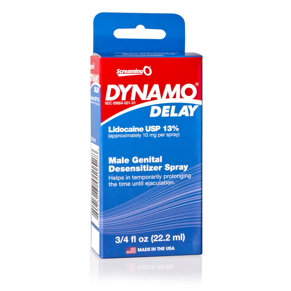 dynamo delay spray  count display 