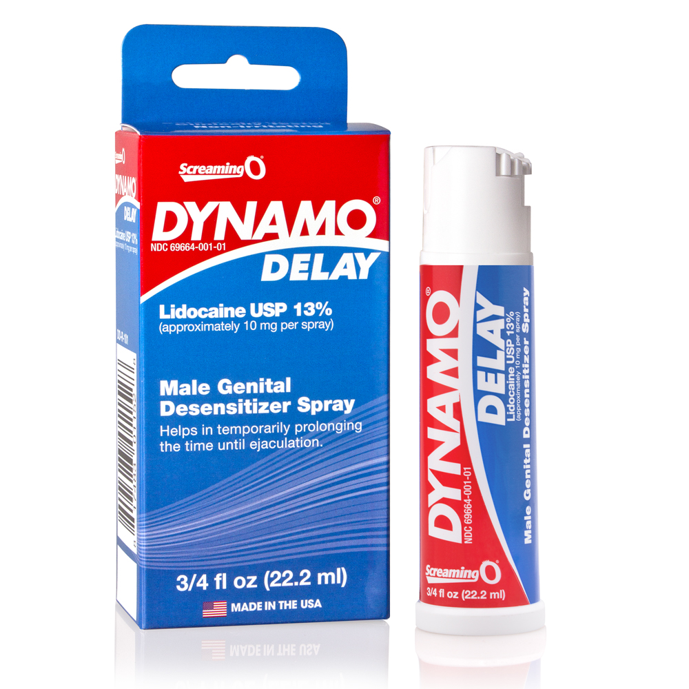 dynamo delay spray  count display 