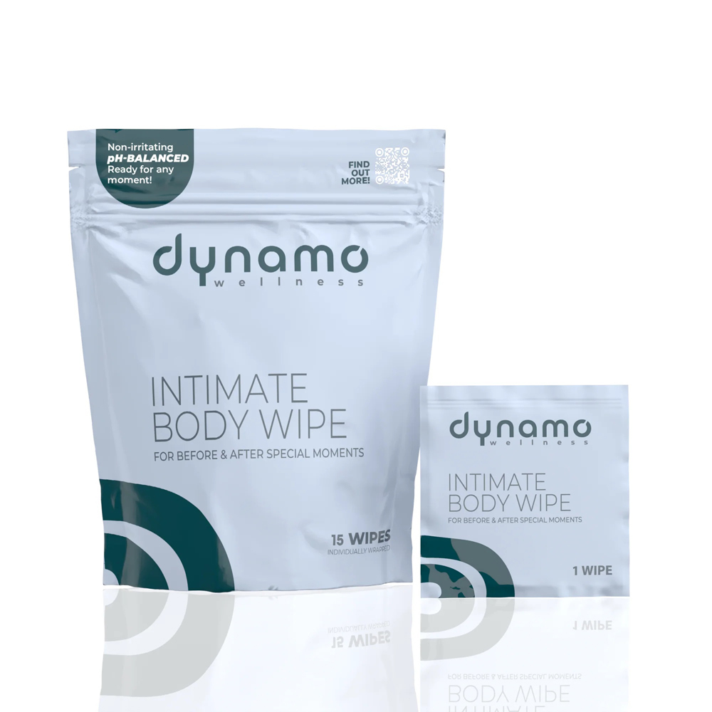 dynamo wellness intimate body wipe  pack 
