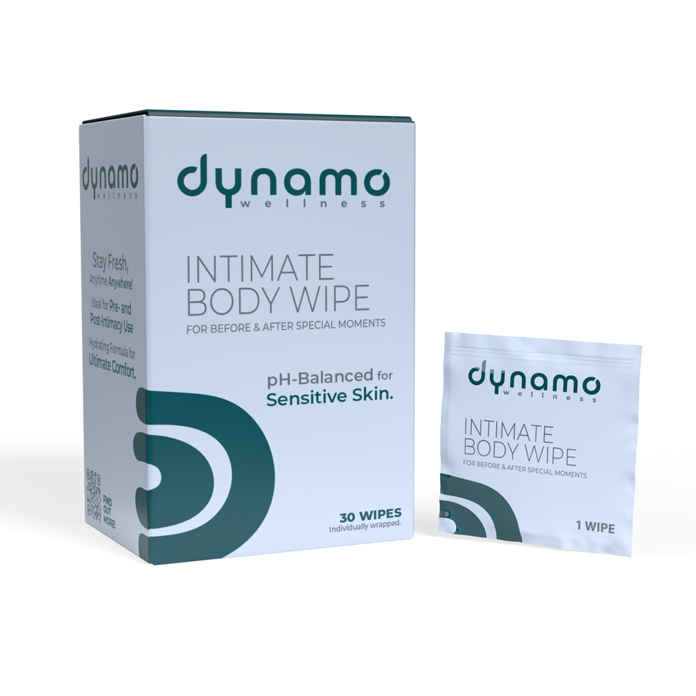 dynamo wellness intimate body wipe  pack 