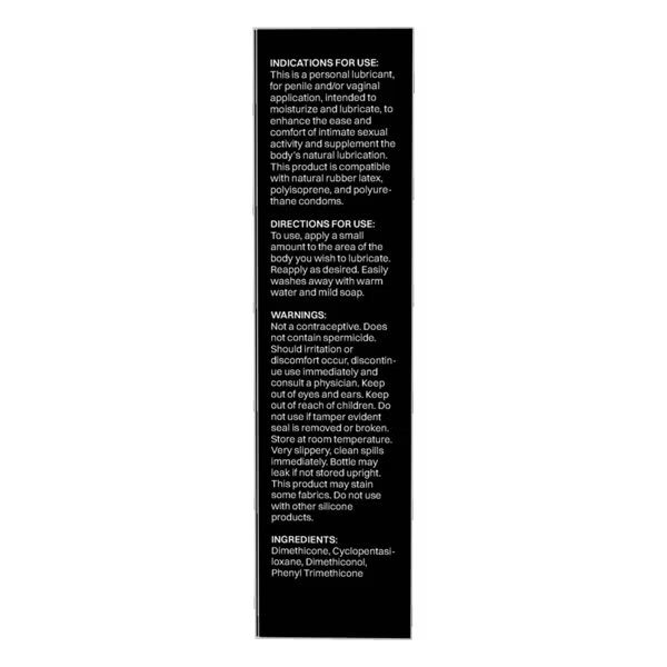Wet Platinum Luxury Silicone Lubricant 61oz