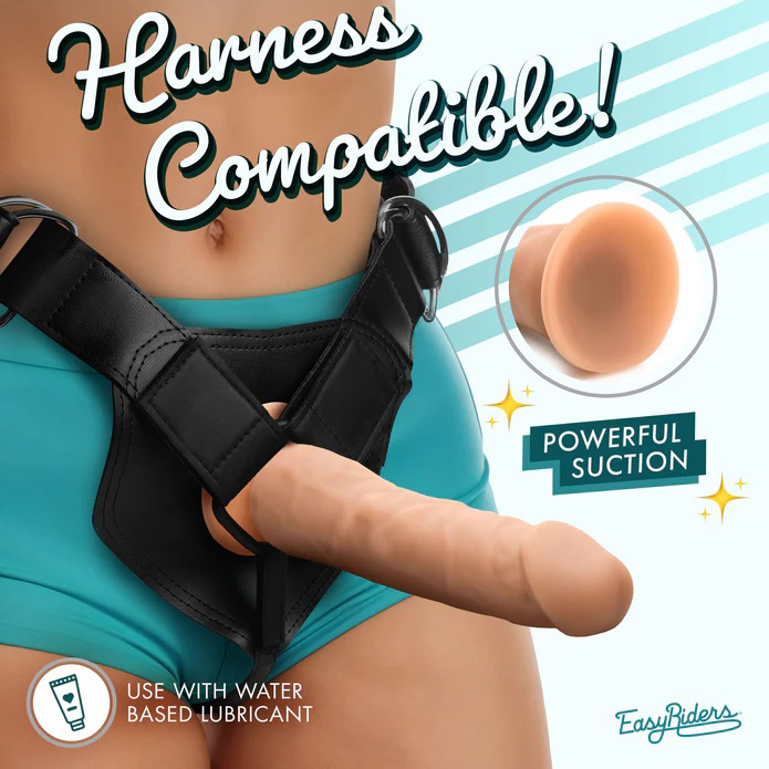 easy riders  silicone dildo medium 
