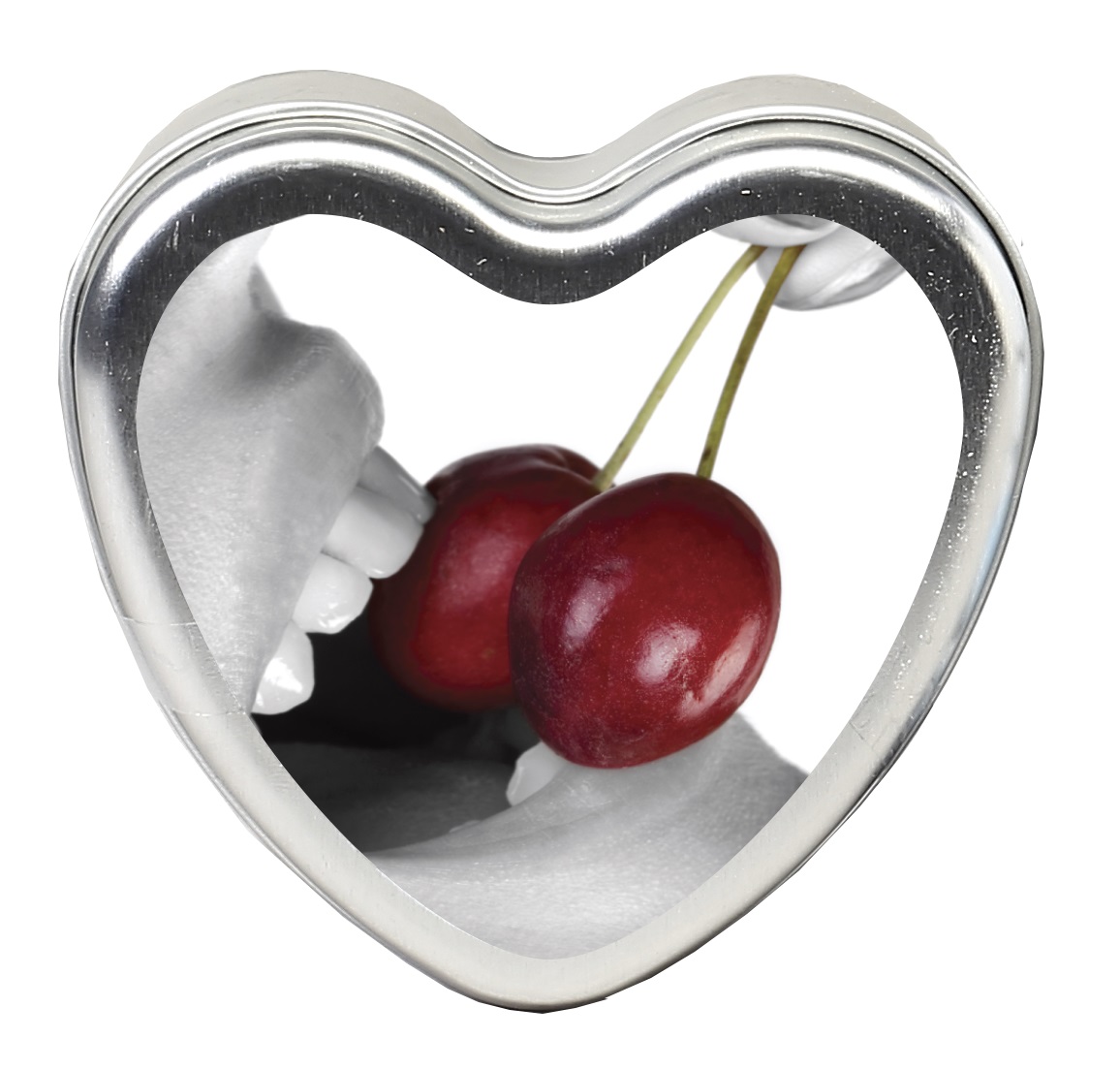 edible heart candle cherry  oz 