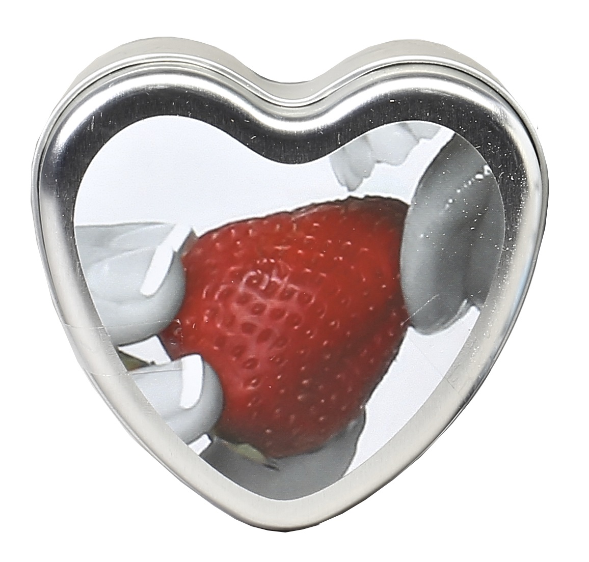 edible heart candle strawberry  oz 