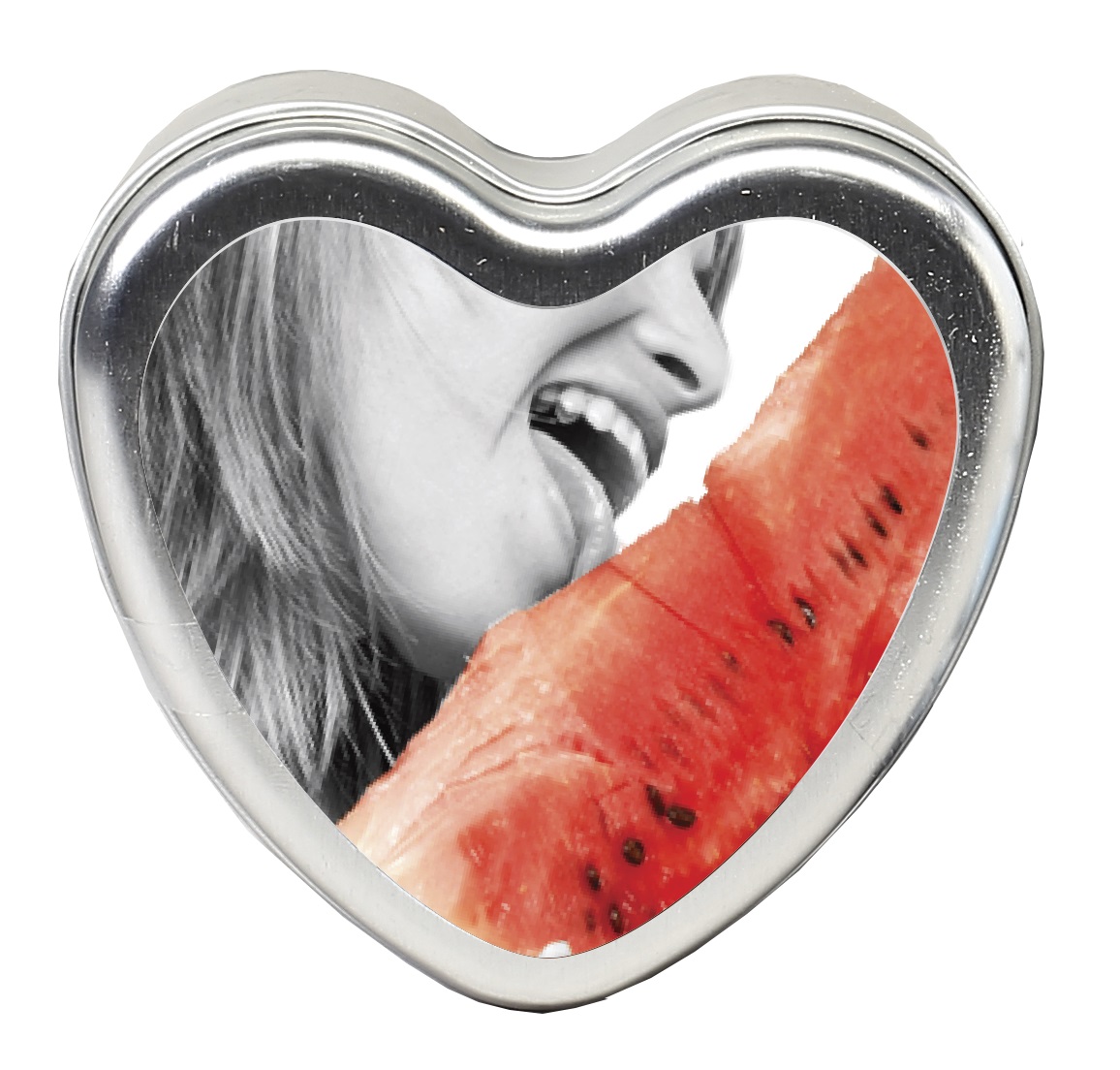 edible heart candle watermelon  oz 