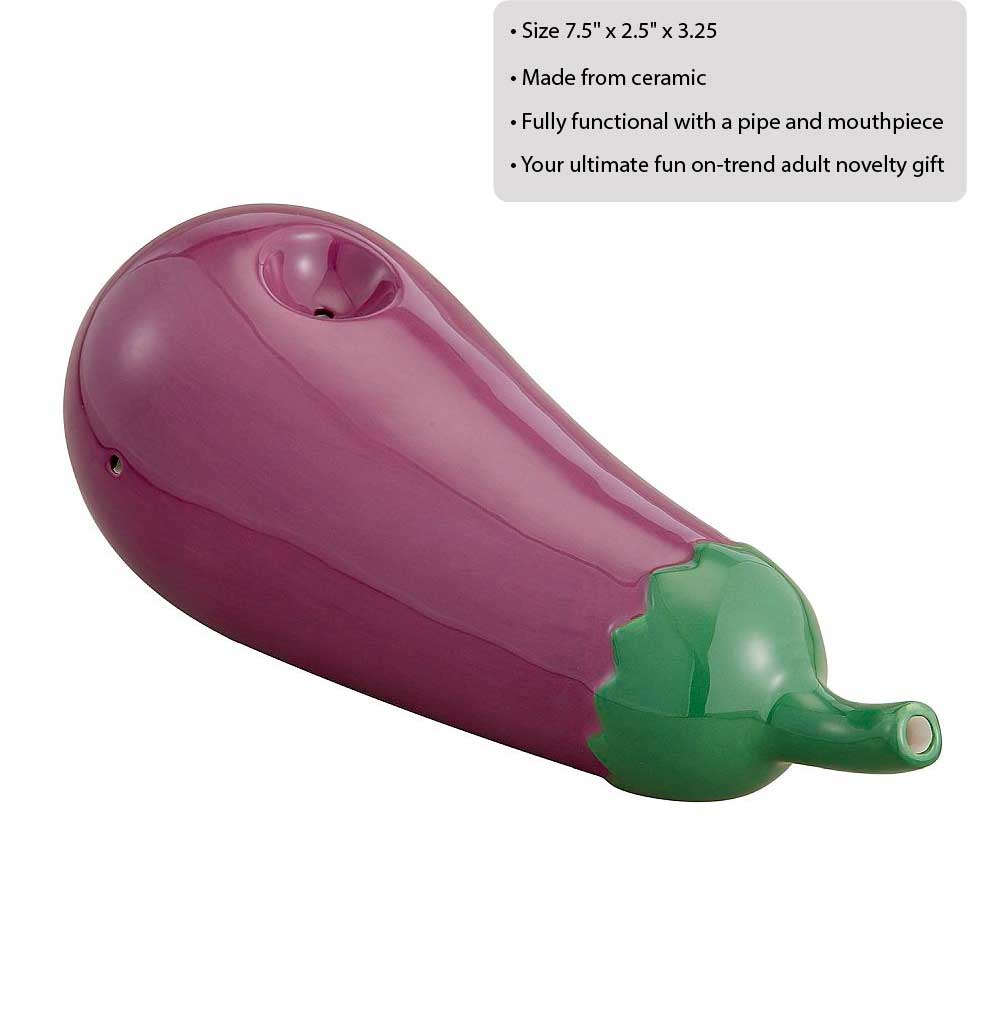 egg plant shaped pipe 