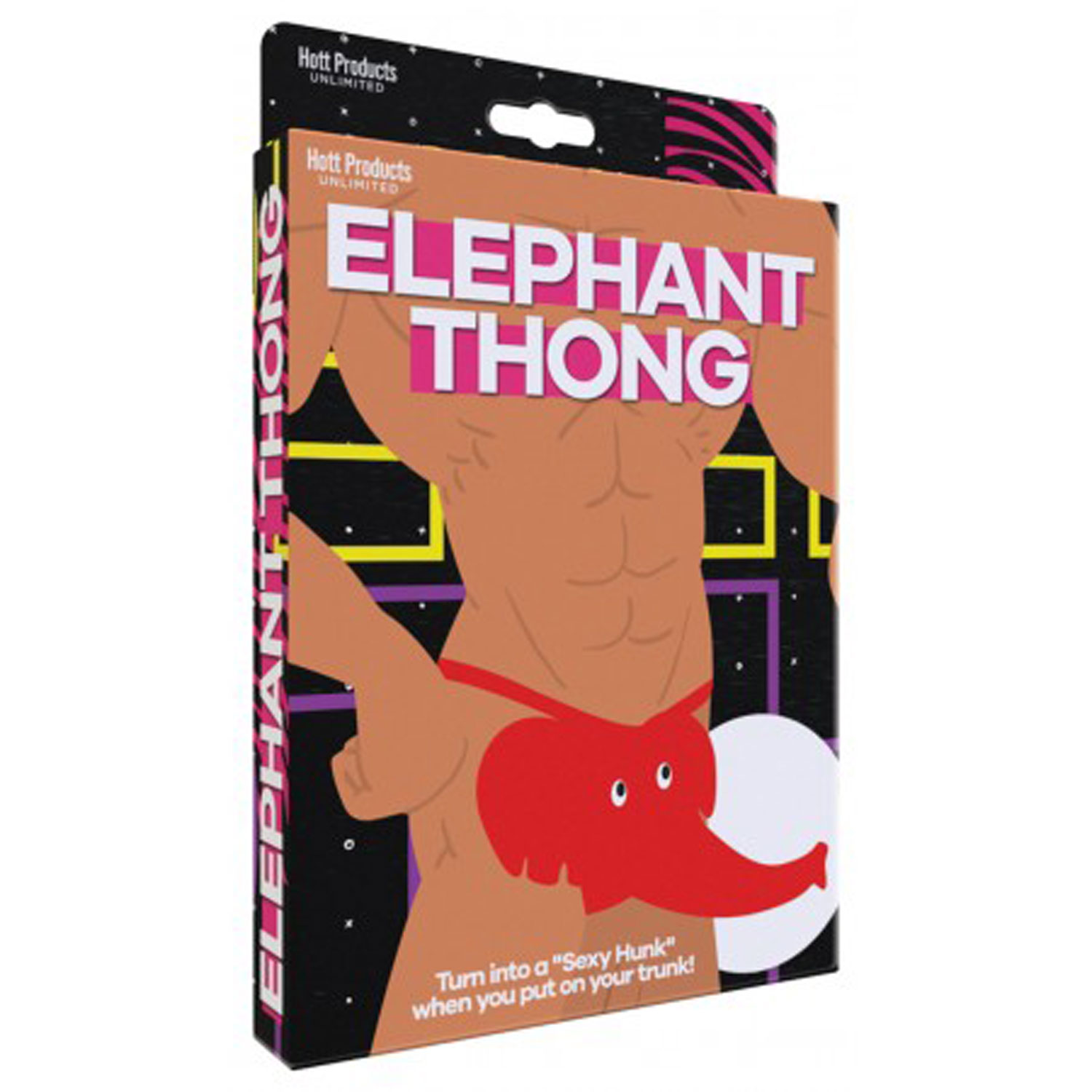 elephant thong red one size 