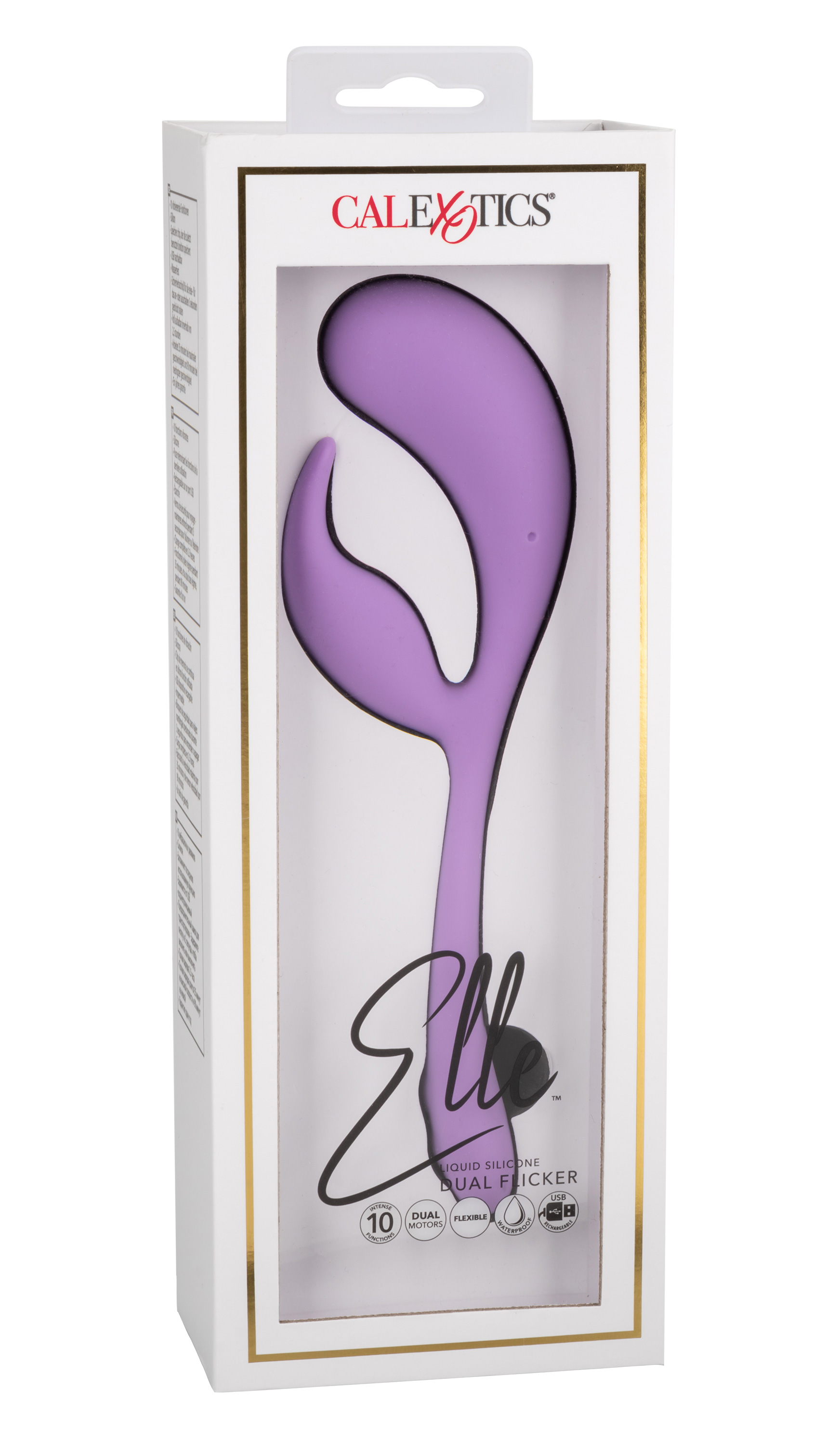 elle liquid silicone dual flicker 