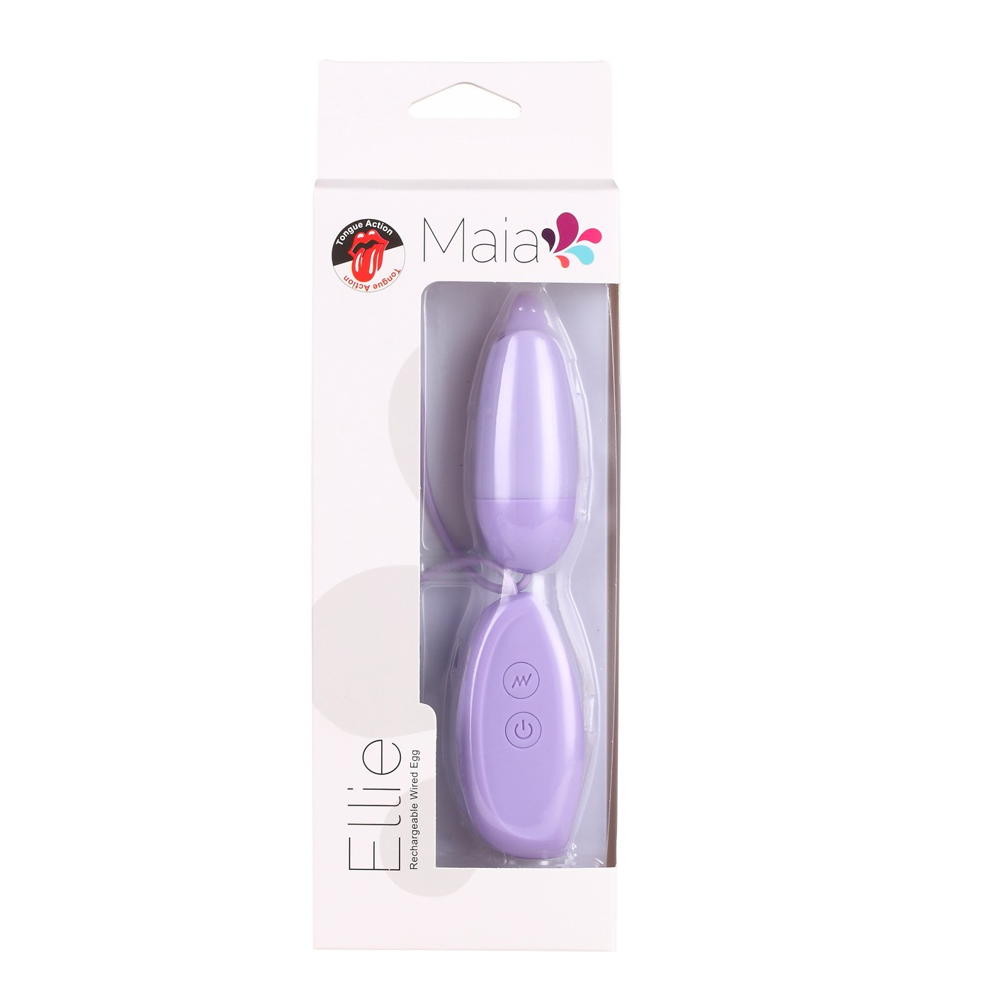 ellie wired bullet vibrator purple 