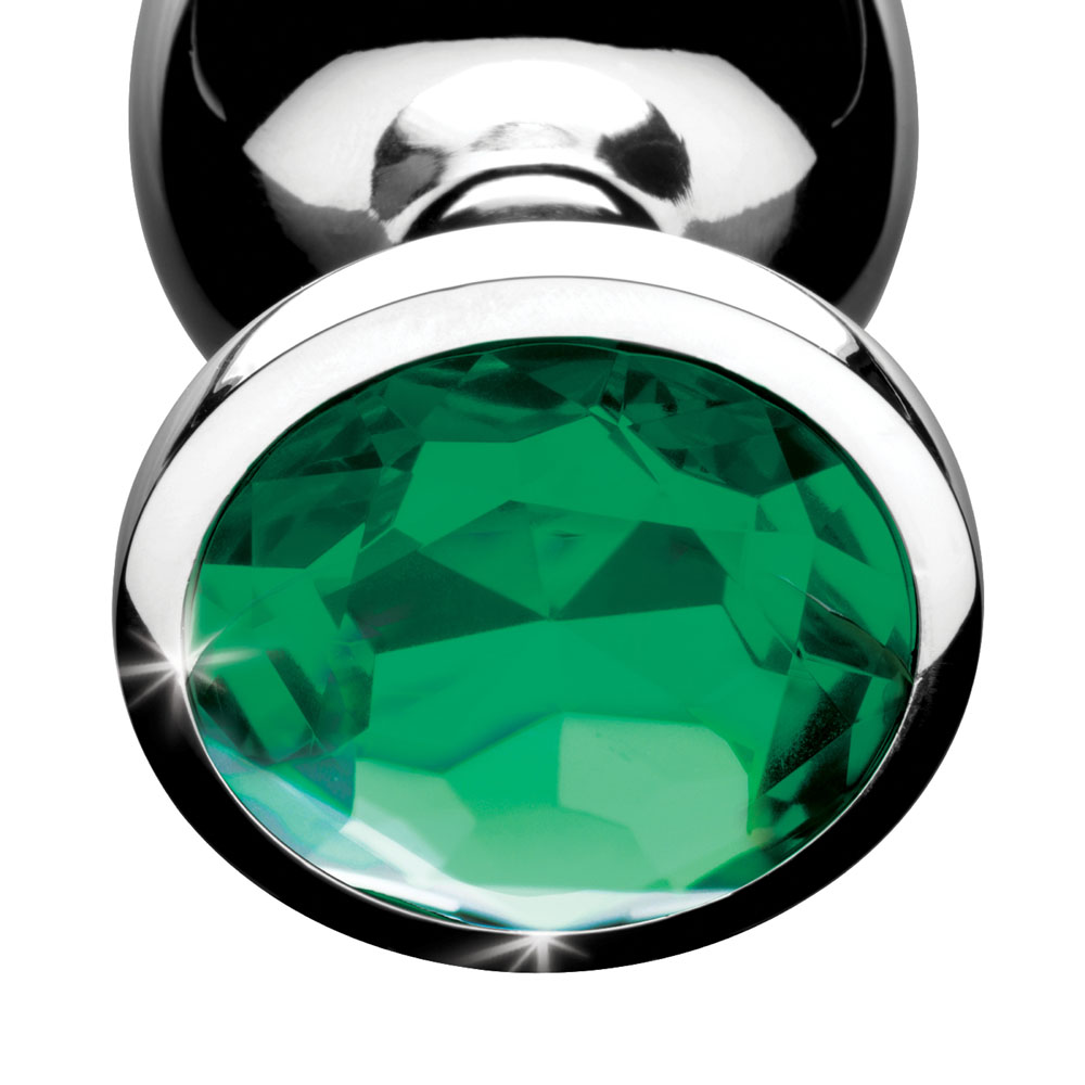 emerald gem anal plug set 