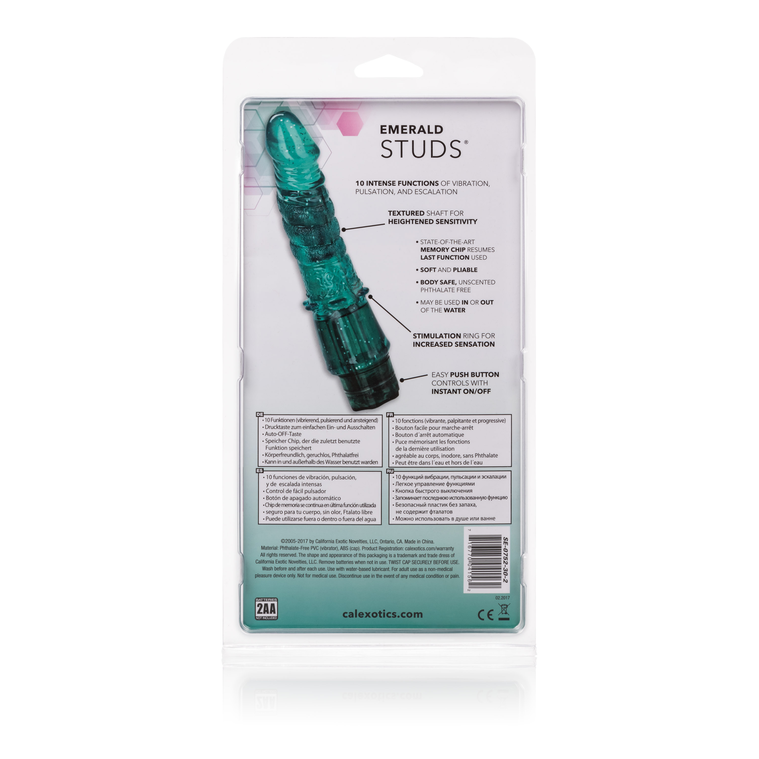 emerald studs arouser 