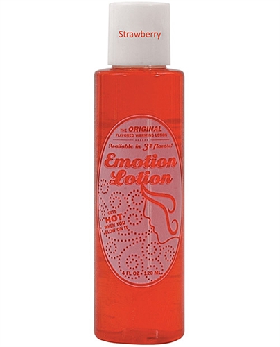 emotion lotion strawberry  fl oz 