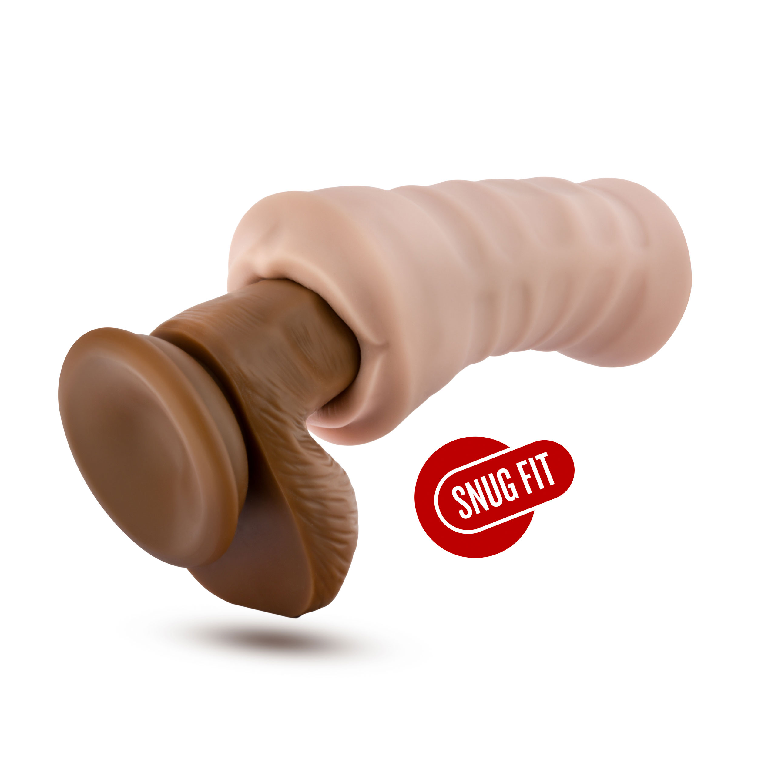 enlust nicole vibrating stroker beige 