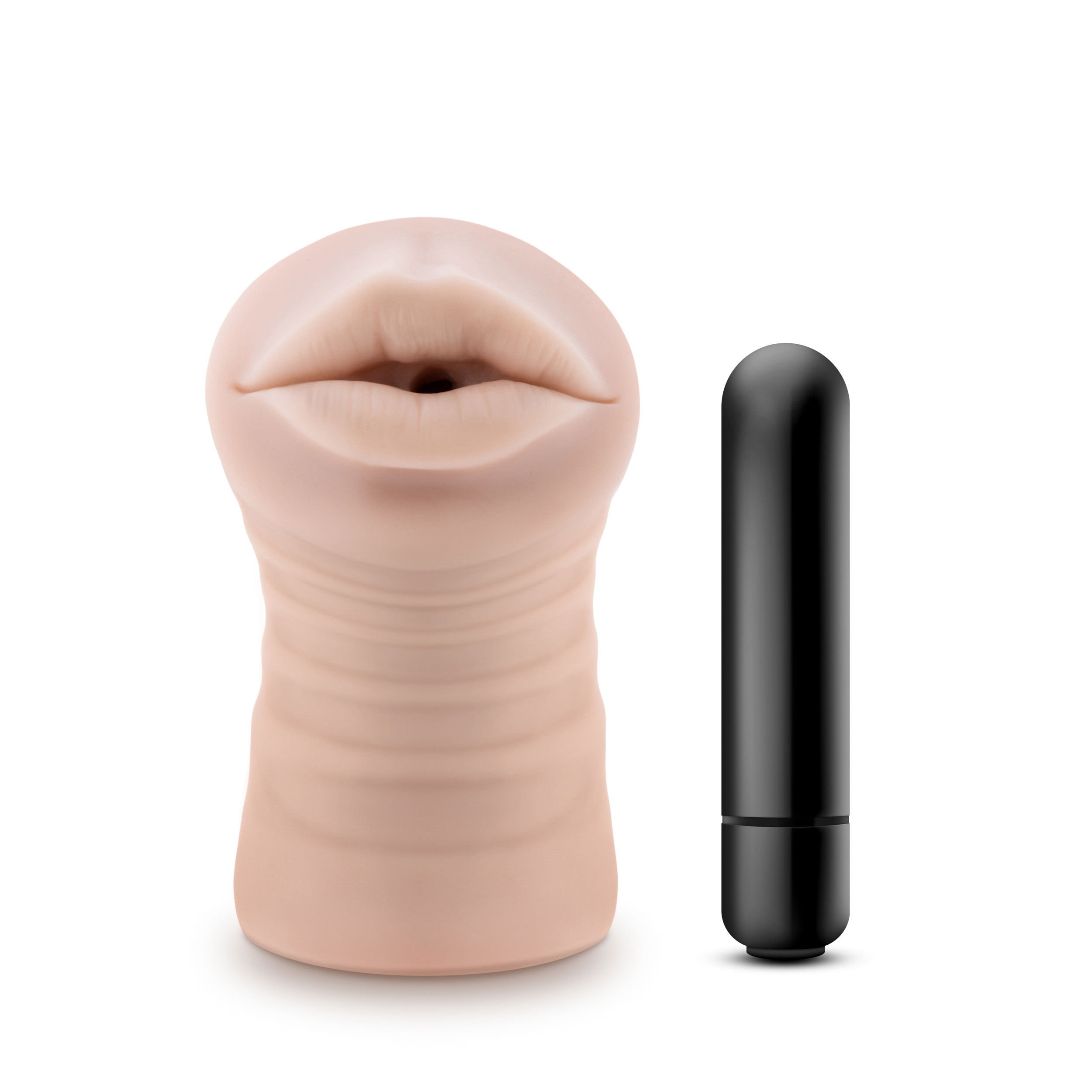 enlust nicole vibrating stroker beige 