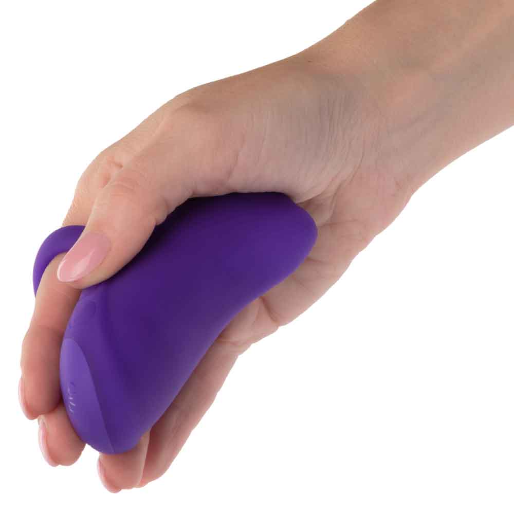 envy handheld rolling ball massager purple 