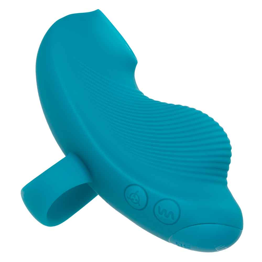 envy handheld suction massager blue 