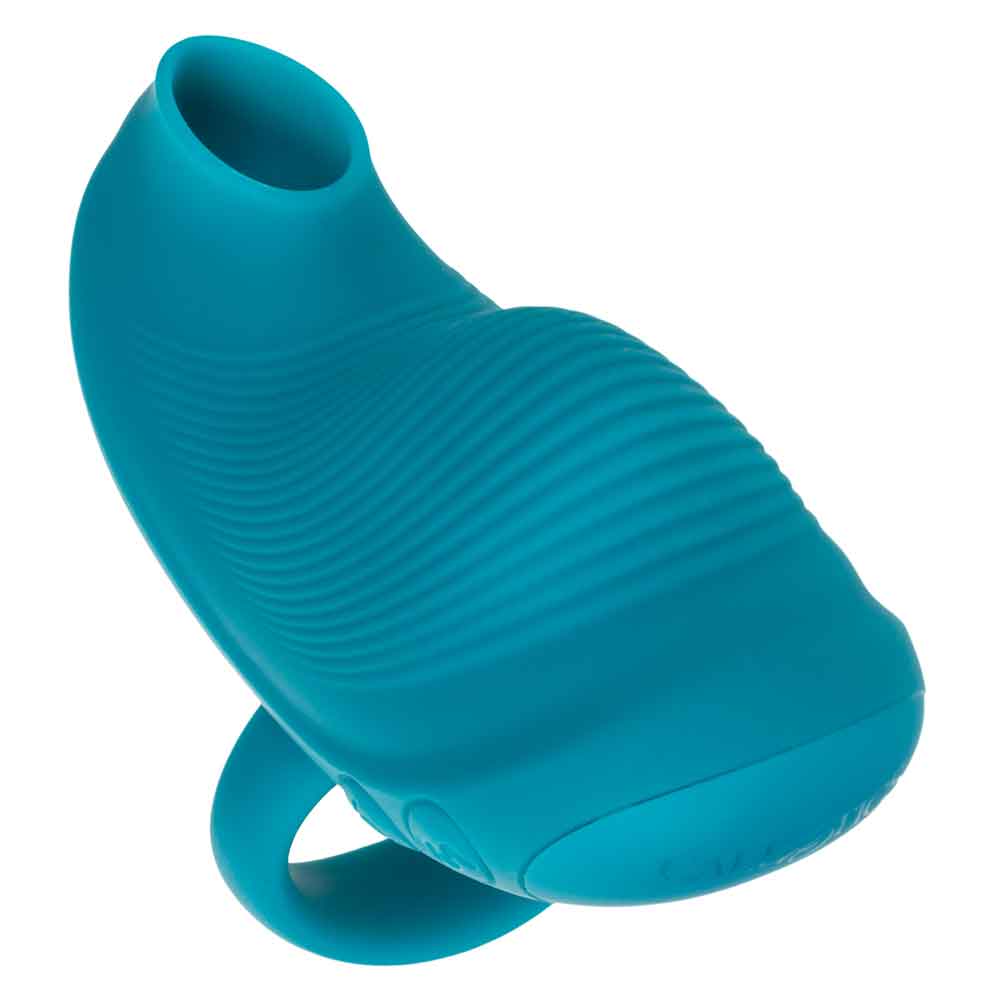 envy handheld suction massager blue 