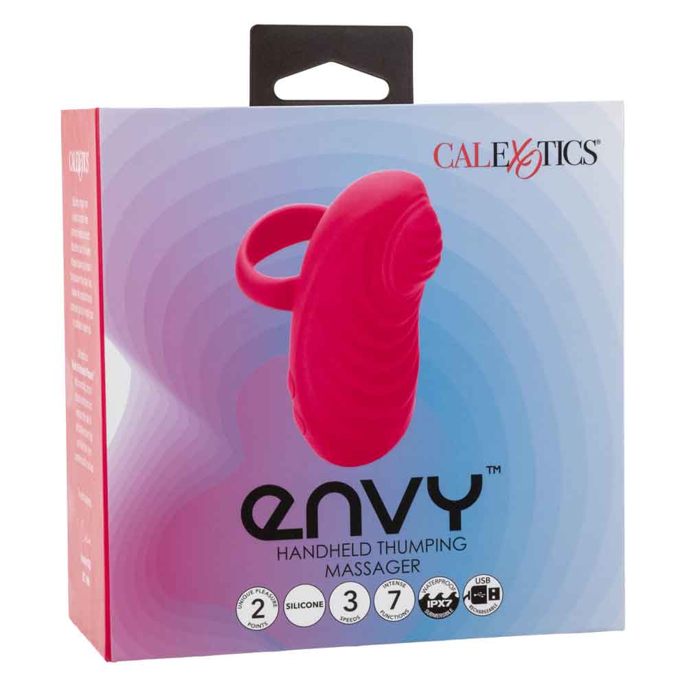 envy handheld thumping massager pink 