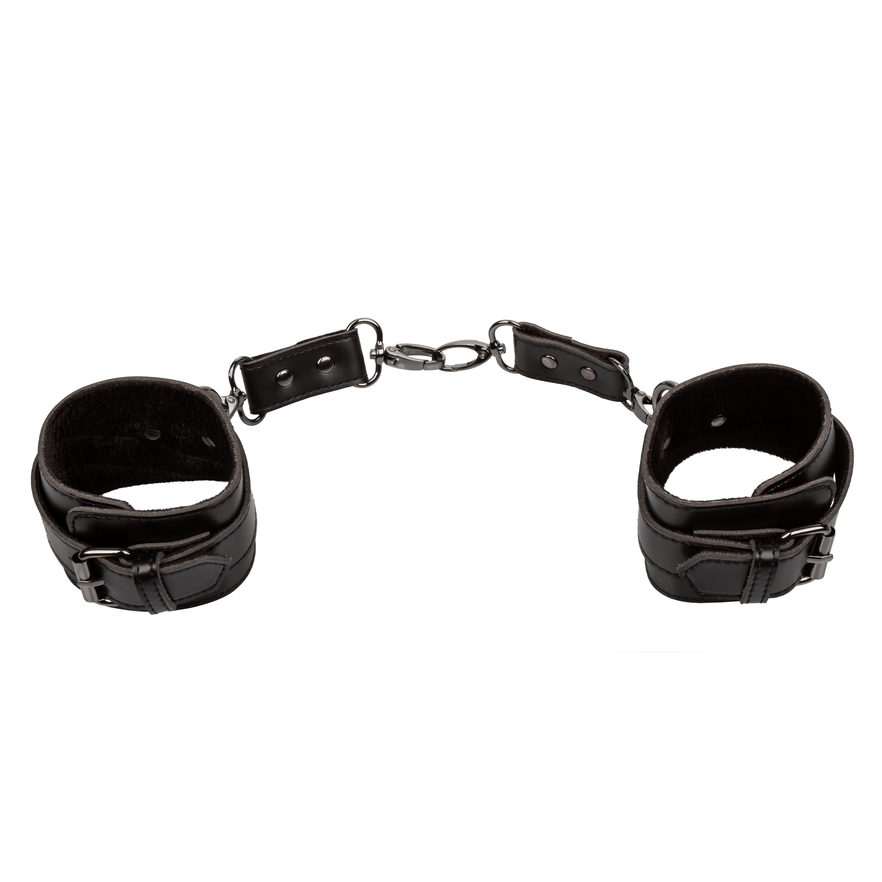 euphoria collection ankle cuffs black 