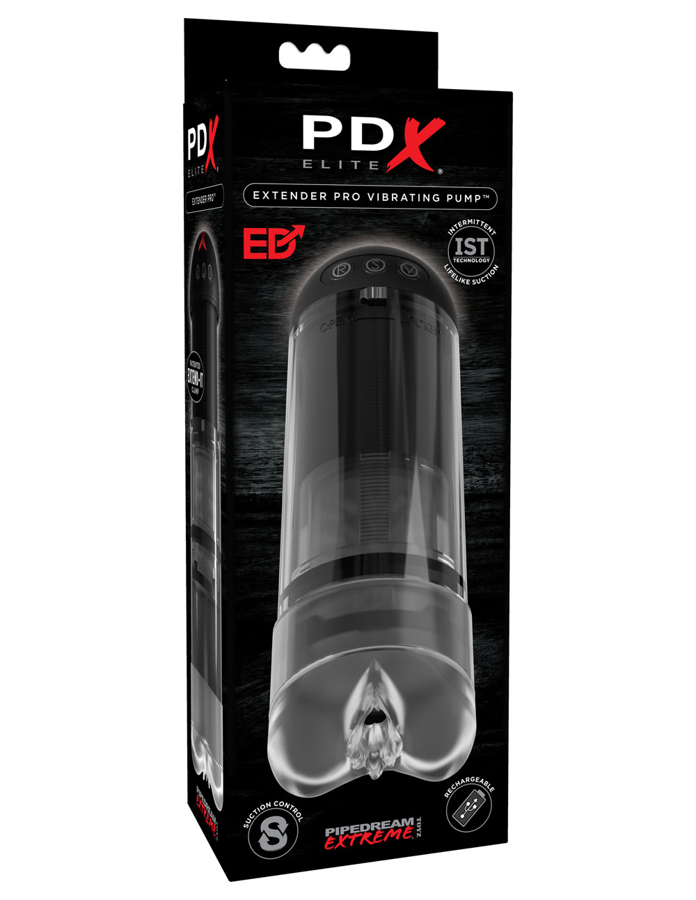 extender pro vibrating penis pump 