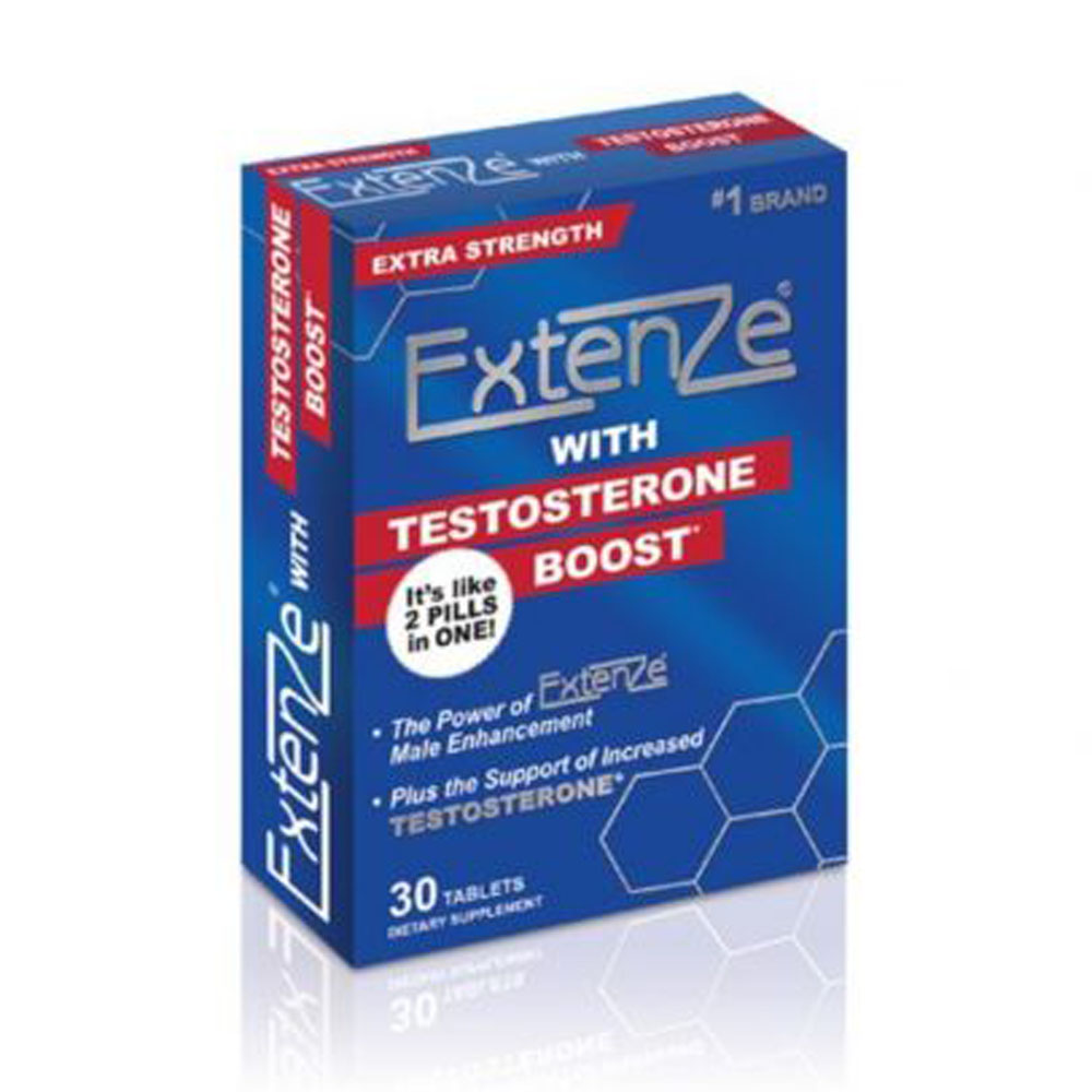 extenze with testosterone boost ct box 