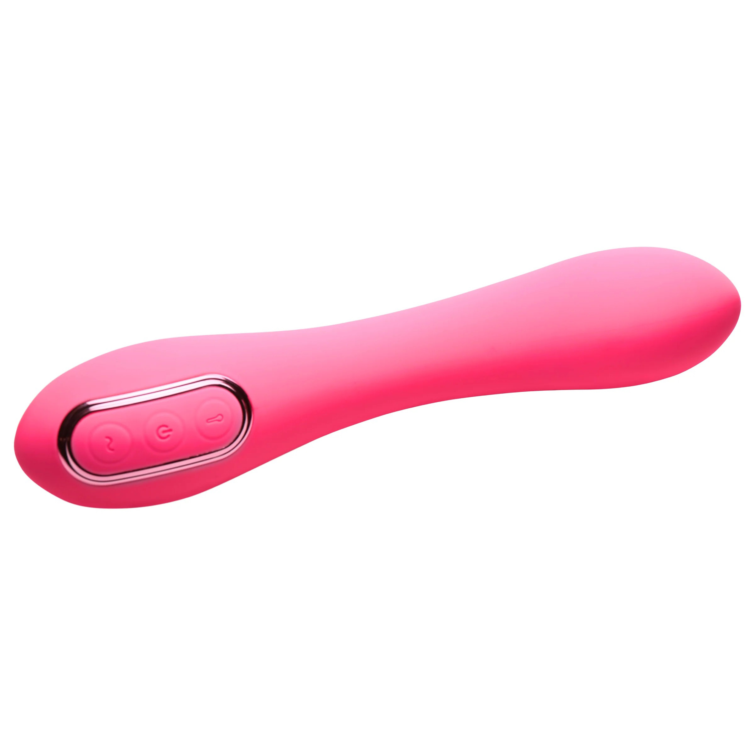 extreme g inflating g spot silicone vibrator  pink 