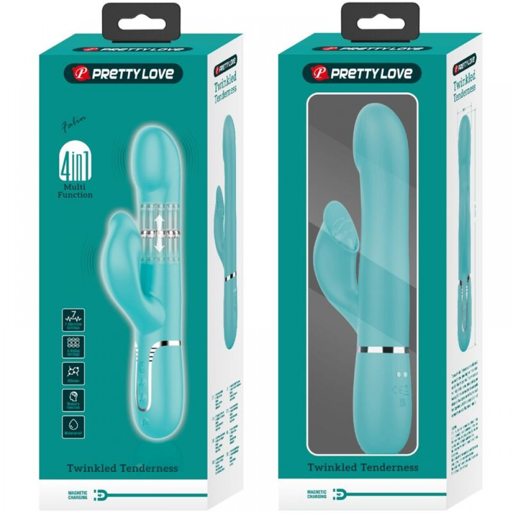 falin rabbit vibrator pearls turquoise 