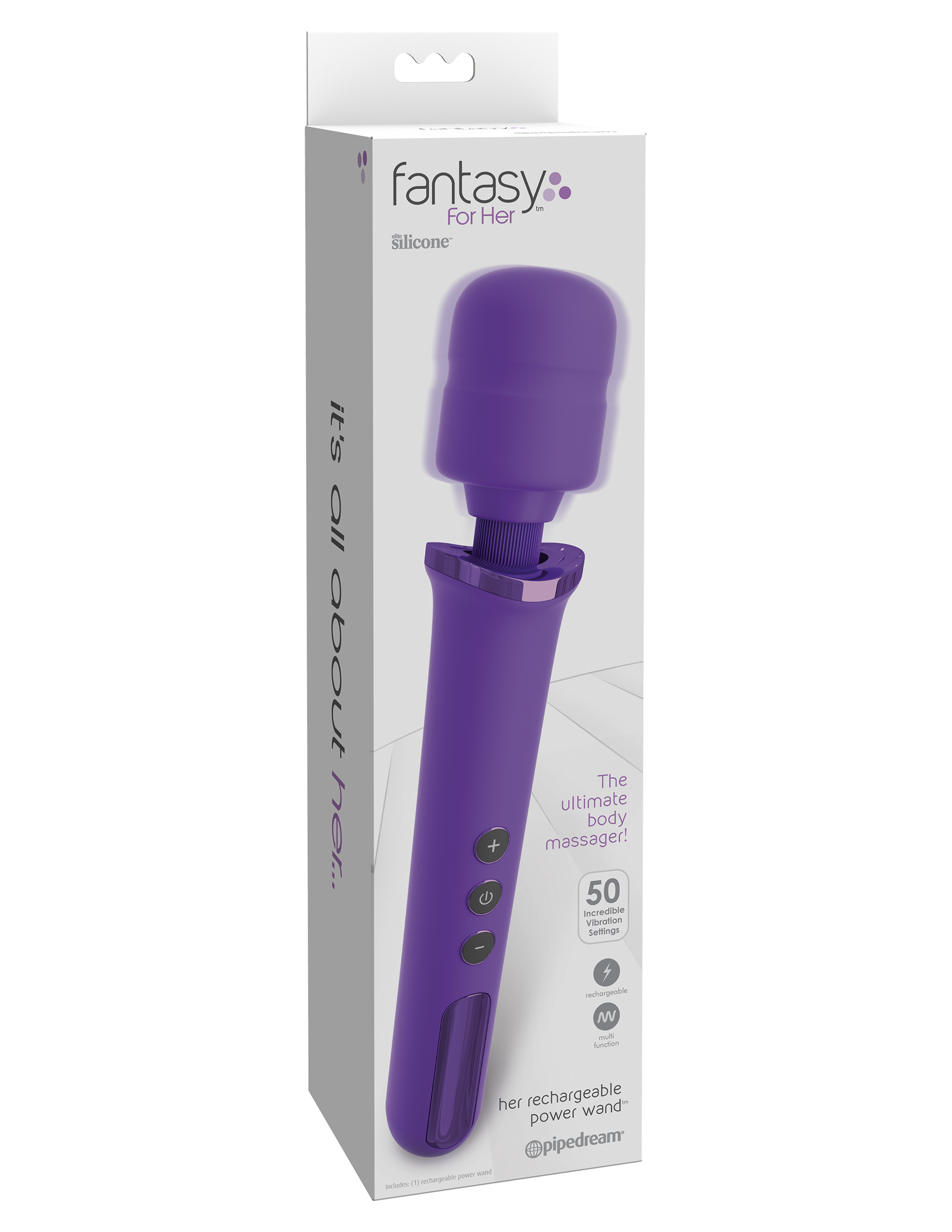 fantasy for her her rechargeable power wand 