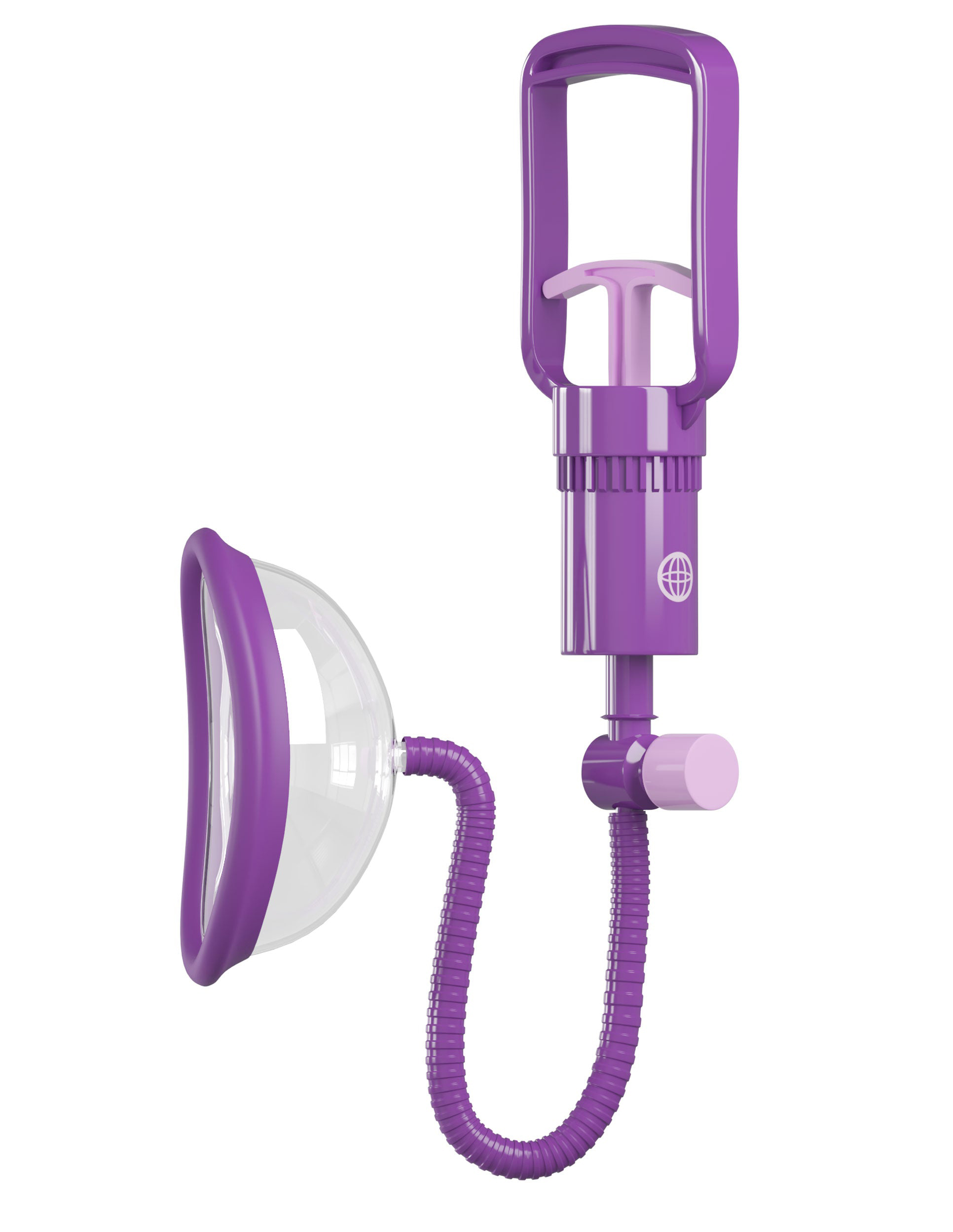 fantasy for her manual pleasure pump purple 