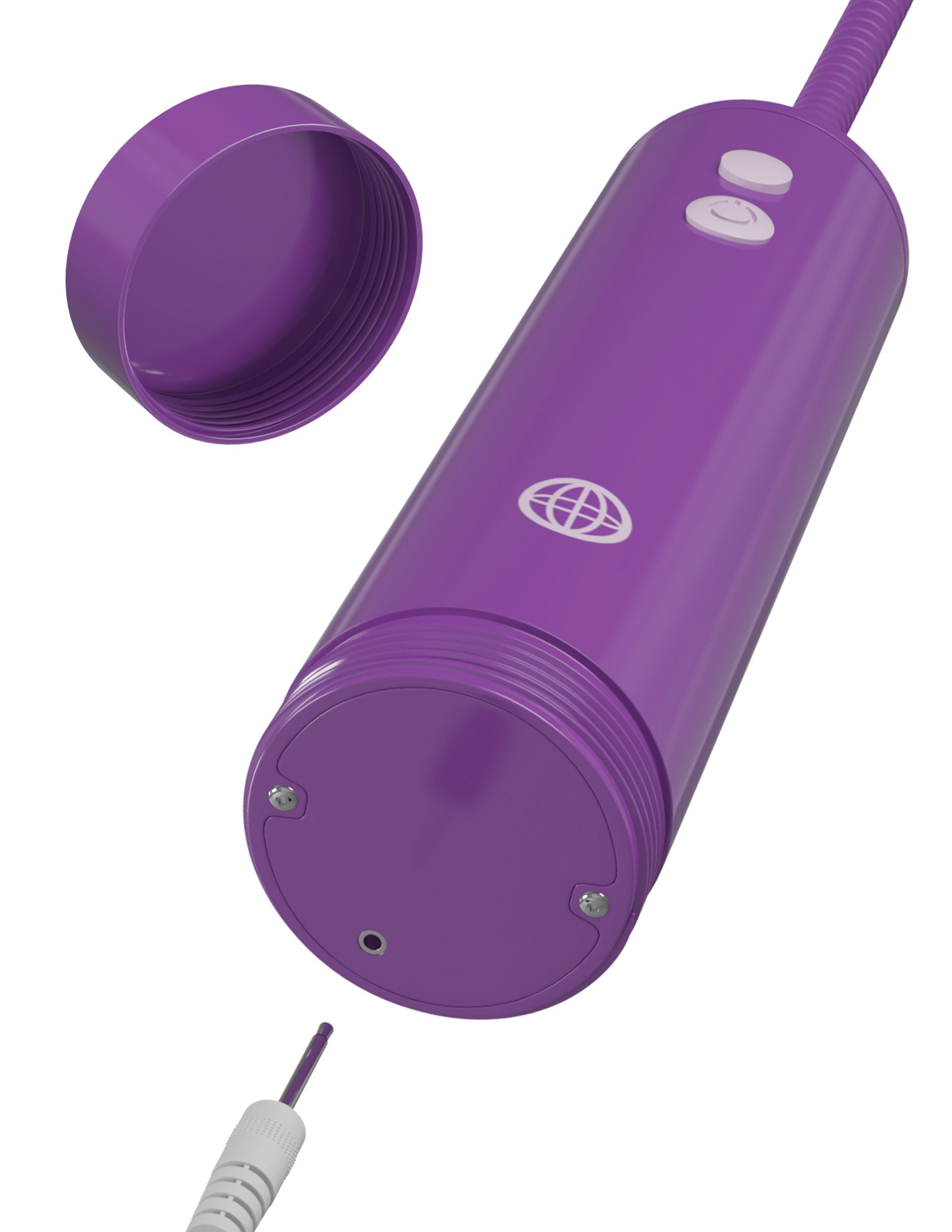 fantasy for her rechargeable pleasure pump kit  purple 