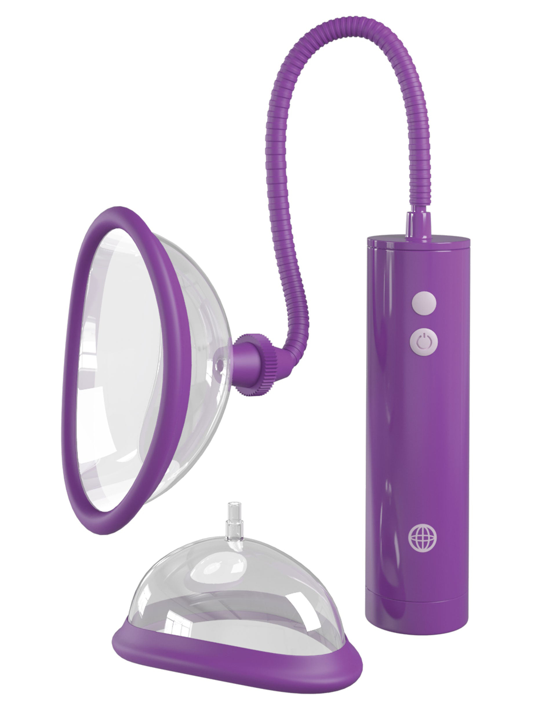 fantasy for her rechargeable pleasure pump kit  purple 