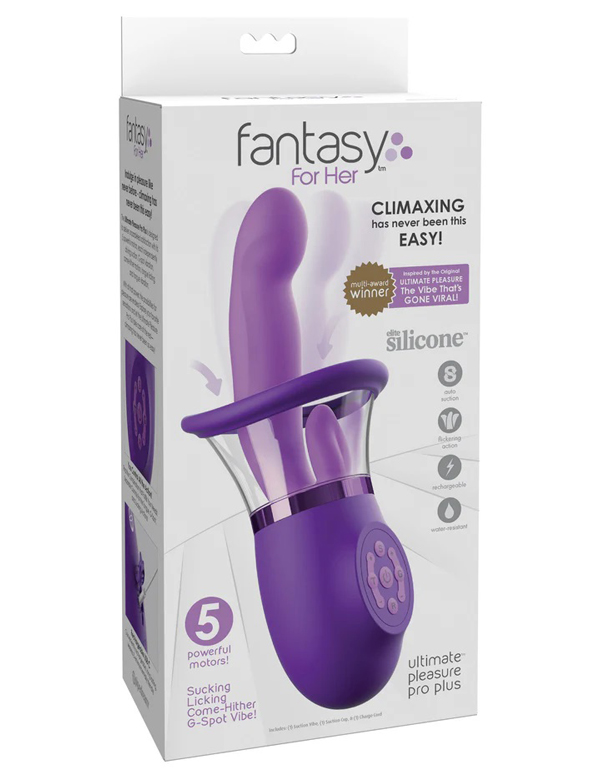 fantasy for her ultimate pleasure pro plus purple 