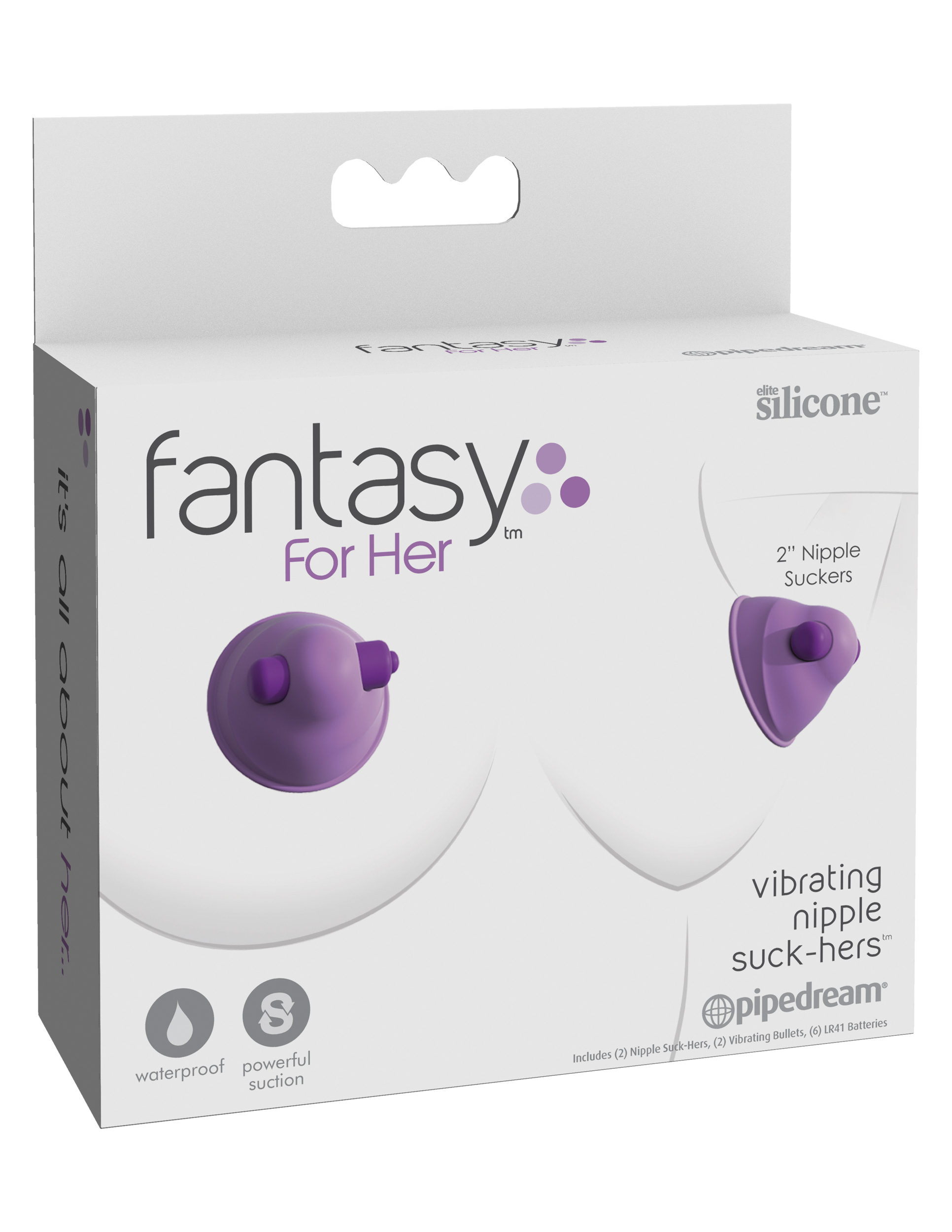 fantasy for her vibrating nipple suck hers  inch suck hers  inch 