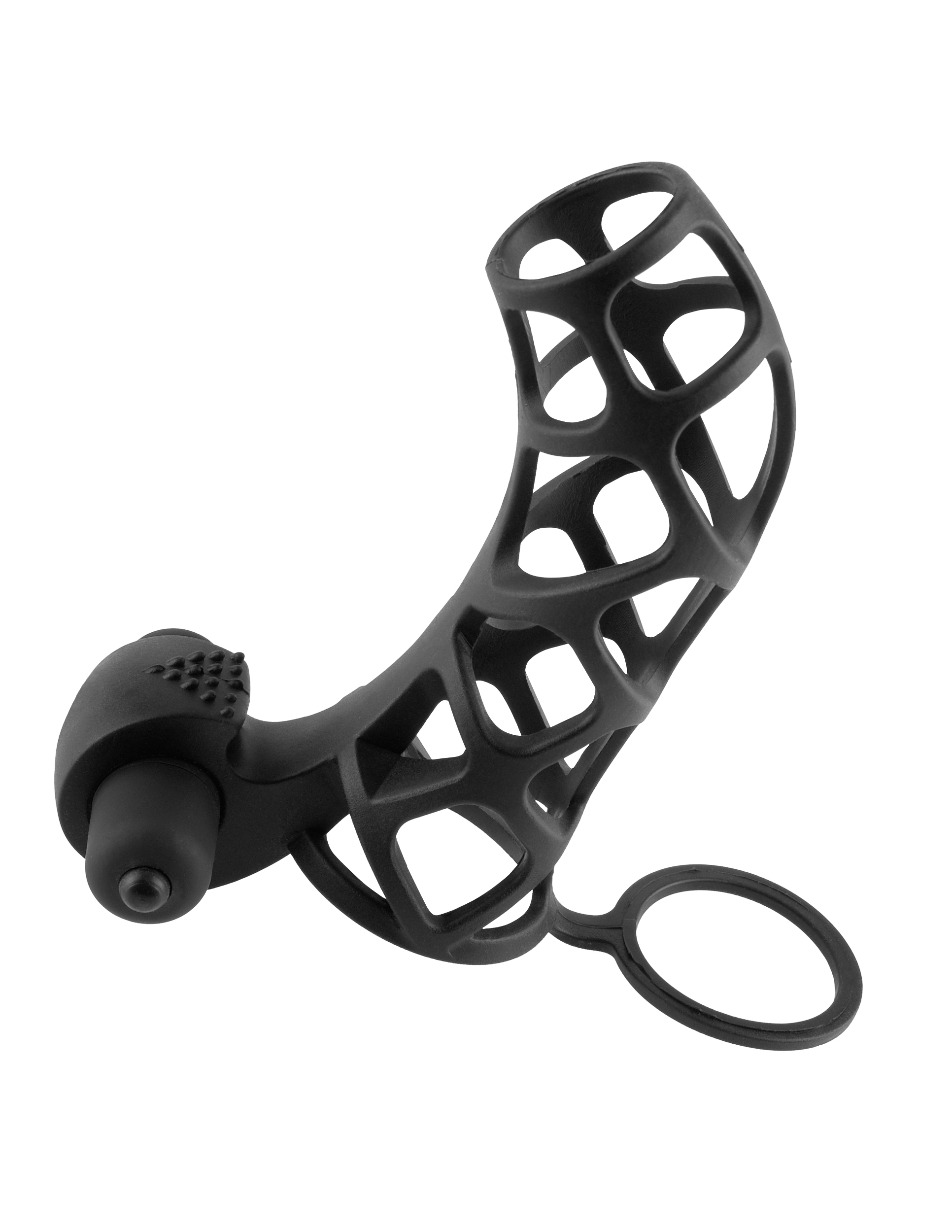 fantasy x tensions extreme silicone power cage black 