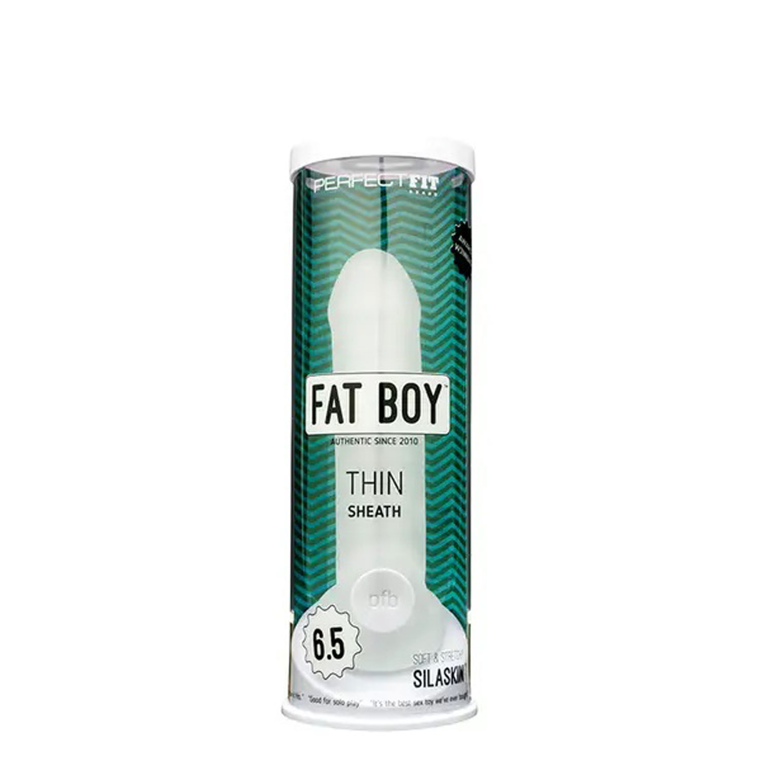 fat boy thin  in clear 