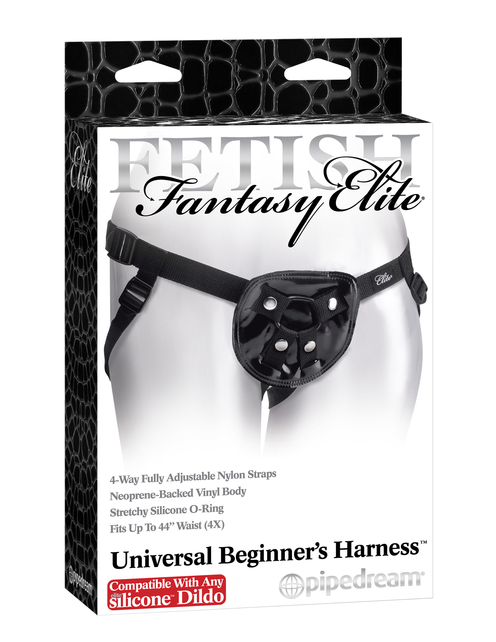 fetish fantasy elite universal beginners harness black 