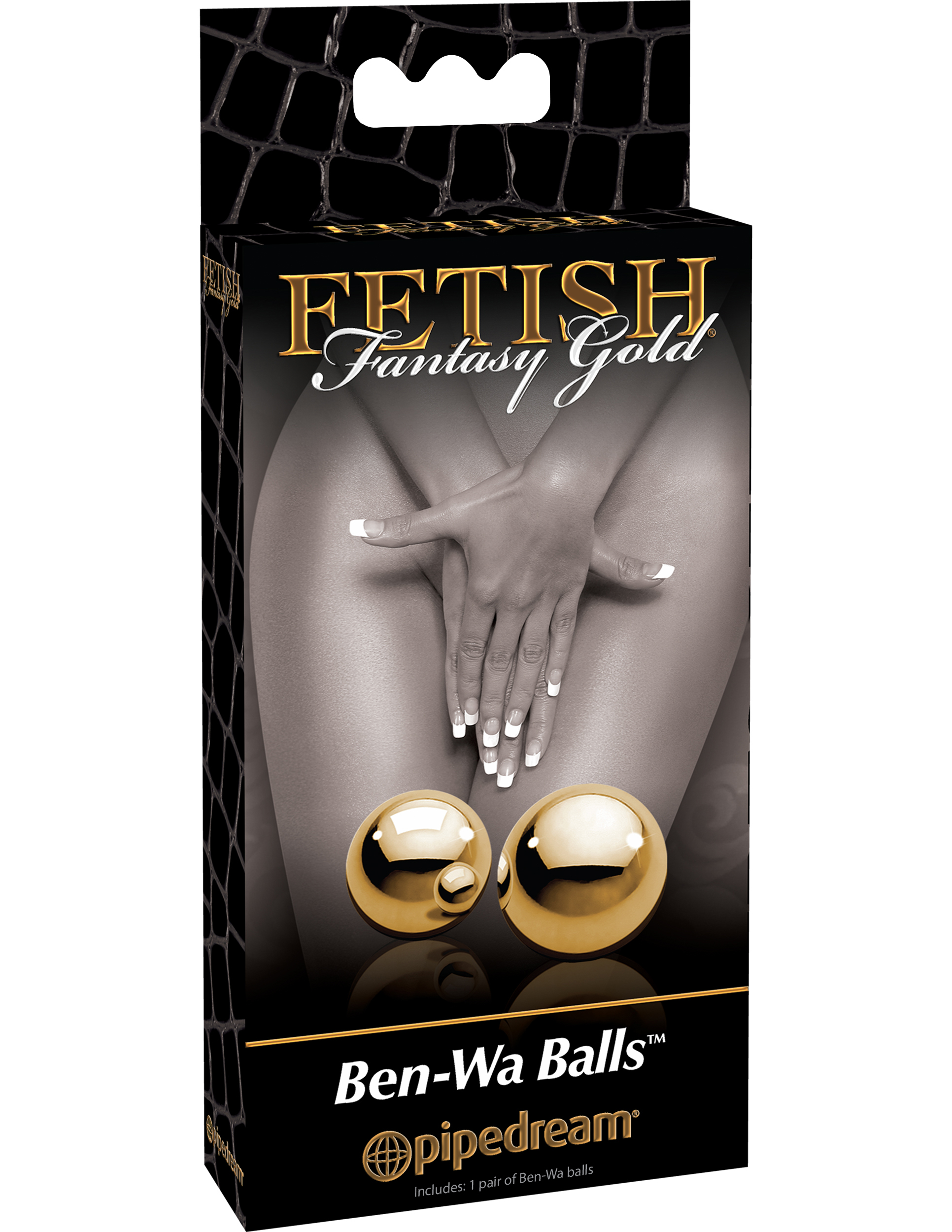 fetish fantasy gold ben wa balls gold 