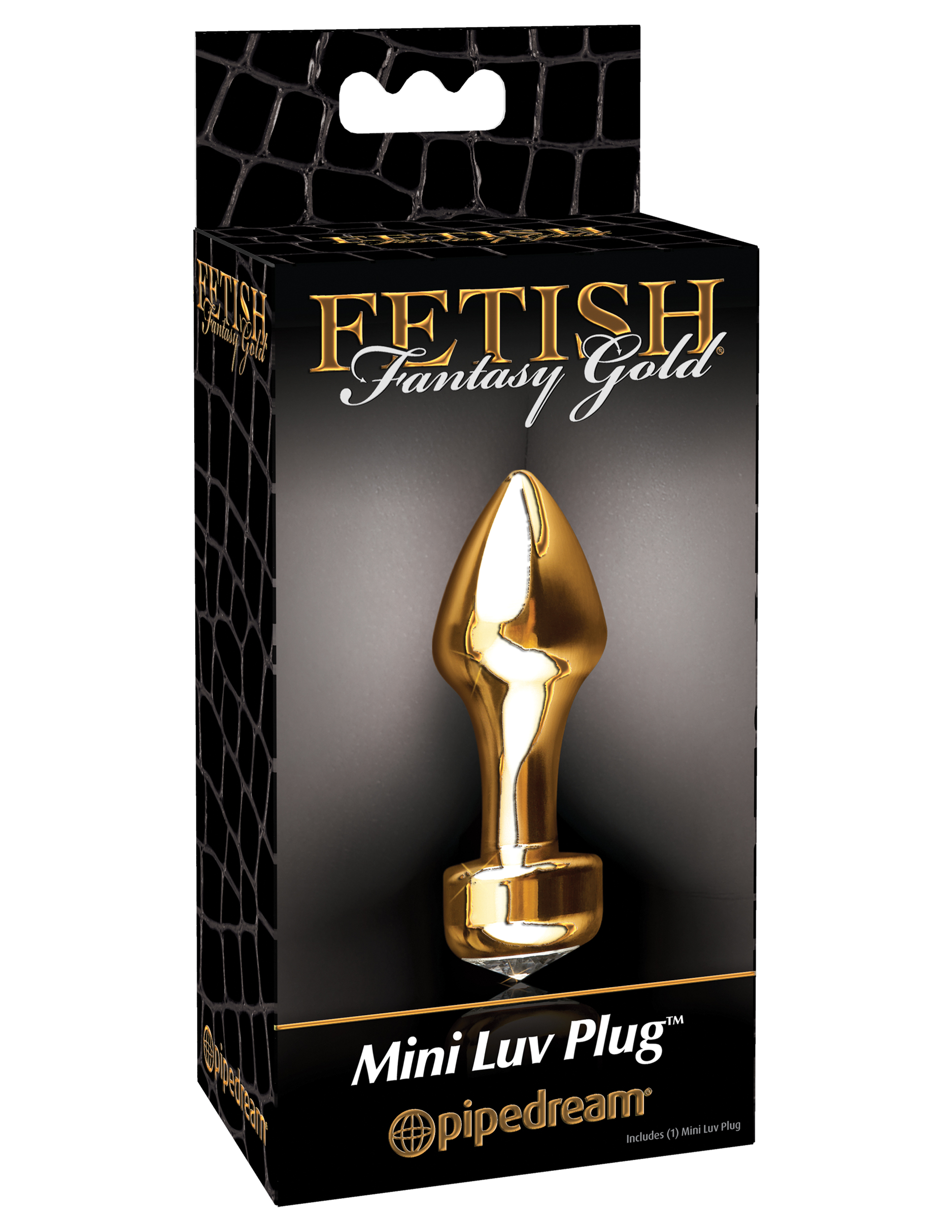 fetish fantasy gold mini luv plug gold 