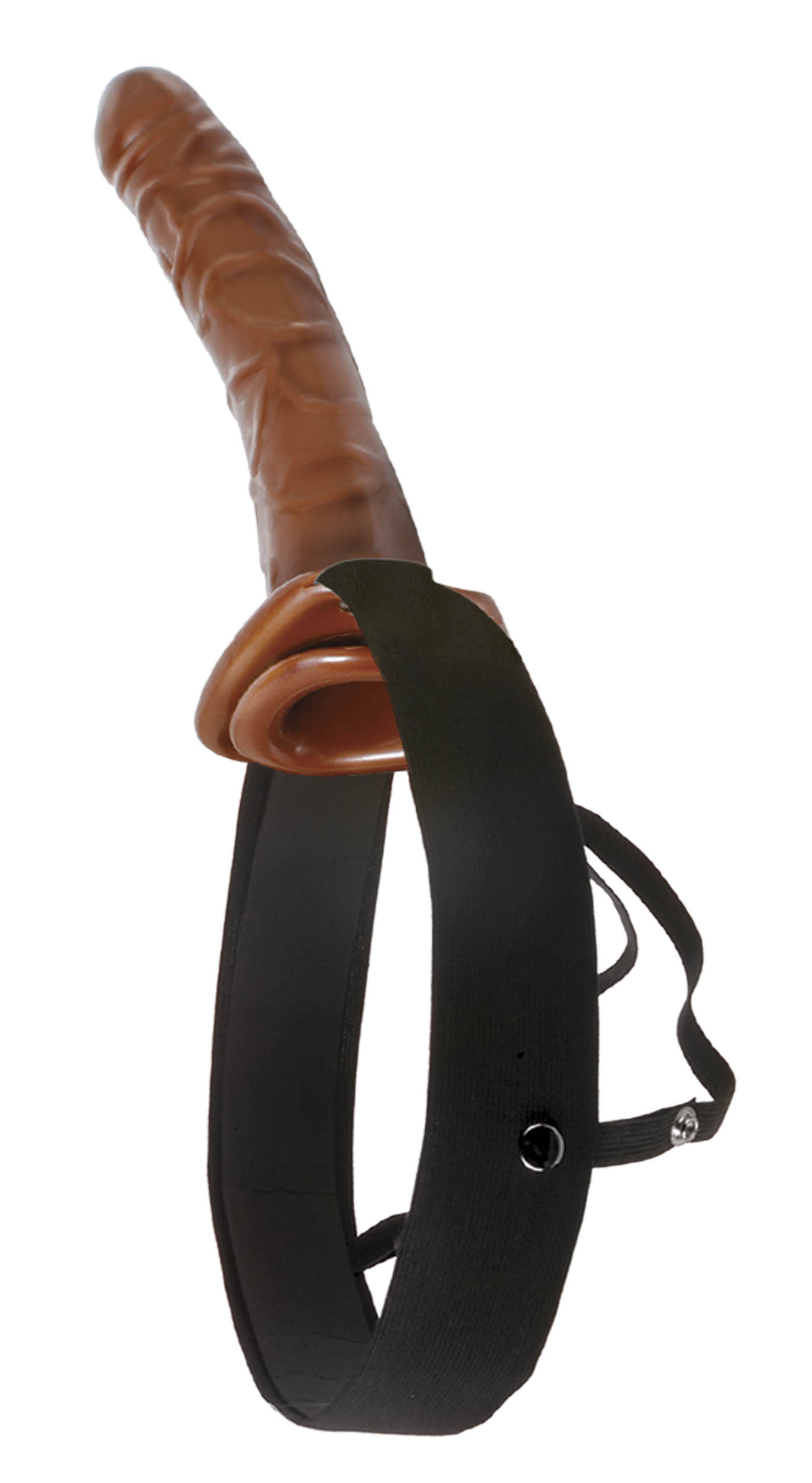 fetish fantasy series  inch chocolate dream hollow strap on 