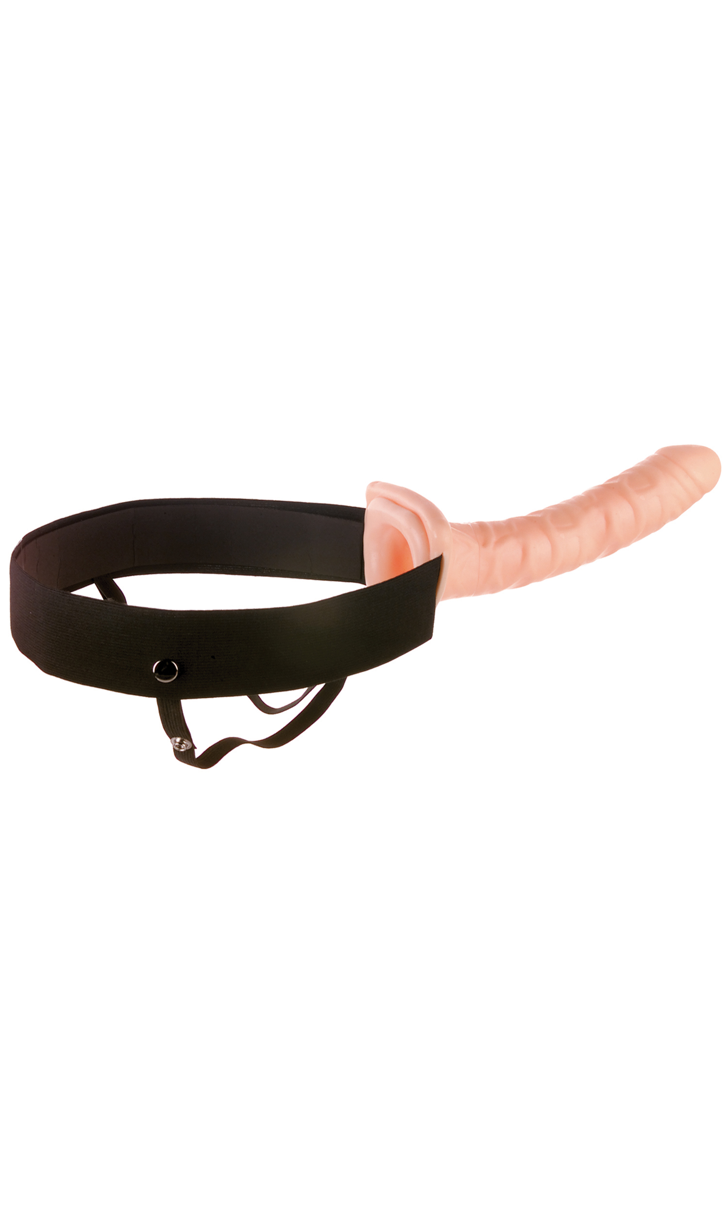 fetish fantasy series  inch hollow strap on flesh 