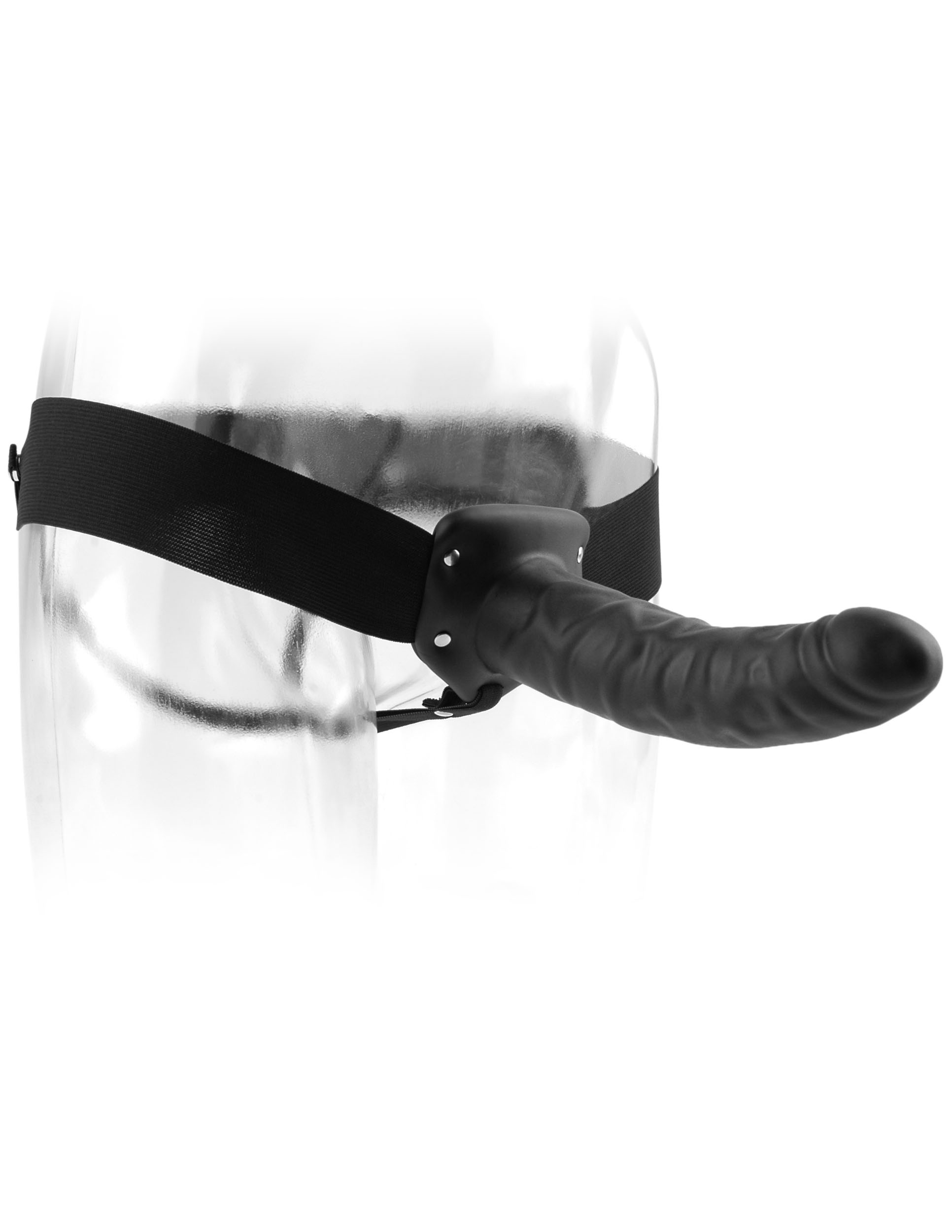 fetish fantasy series  inch hollow strap on black 